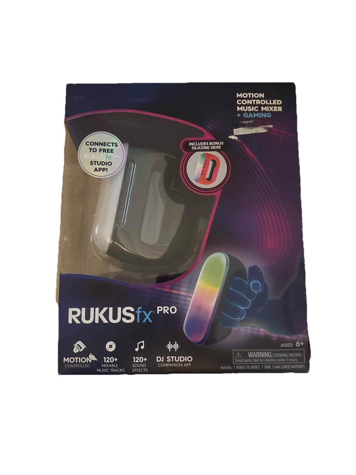 Just Play RUKUSfx PRO Handheld Electronic Game – Black