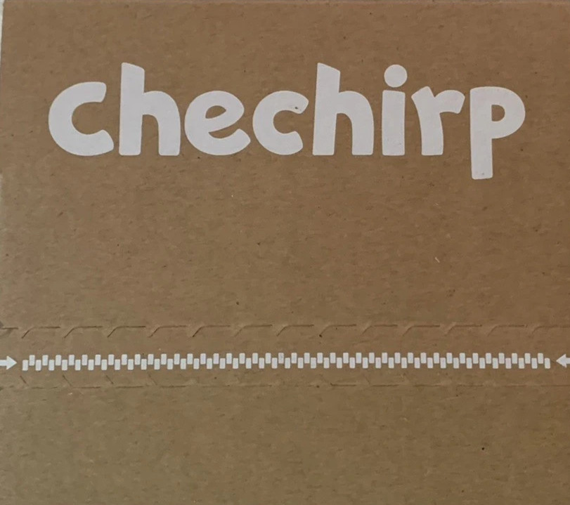 Chechirp Box Safe AI Powered Audio Player Game Voice Led Closed Interaction NEW