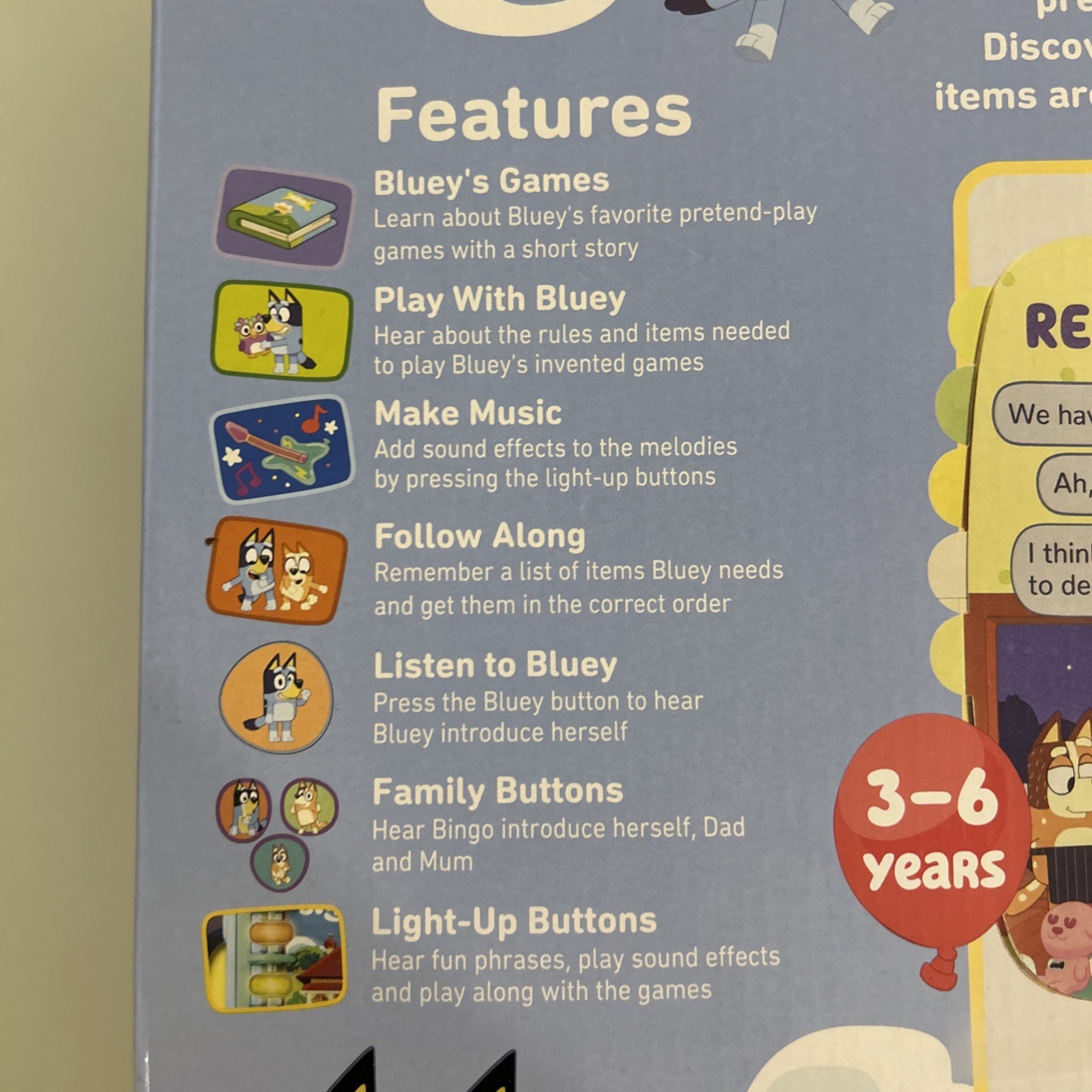 NEW! VTech Bluey’s Book of Games Interactive Pretend-Play Book for Preschoolers