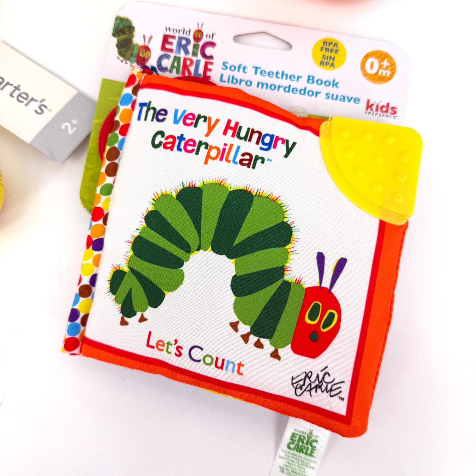 NWT Baby Bundle Carter’s Toys Eric Carle Hungry Caterpillar Soft Book Lot