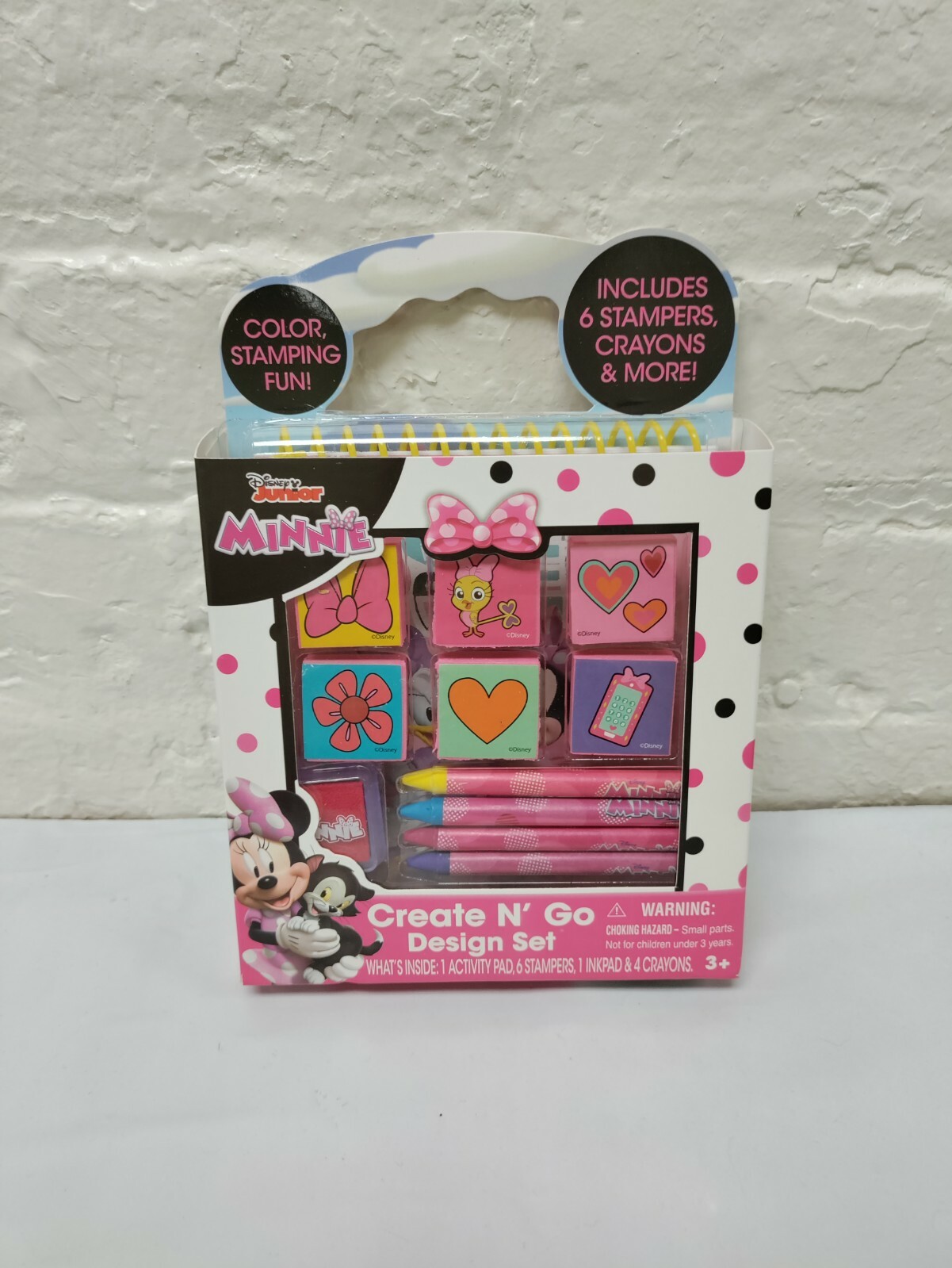 Disney Minnie Mouse Create N Go Design Set Stampers Toy