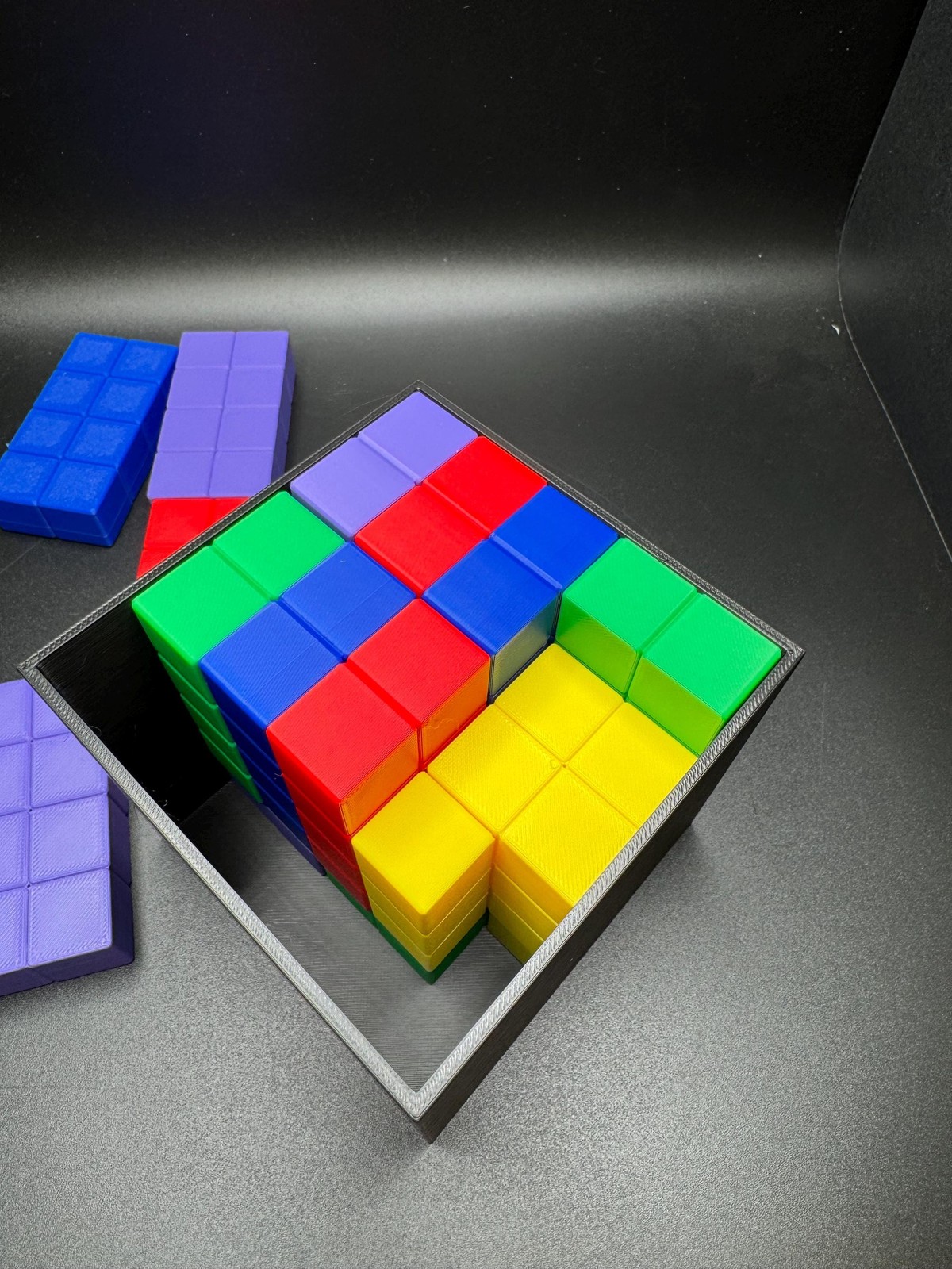 Conway Bin Packing Puzzle – Unique Brain Teaser, 18 Brick Challenge, Fun &