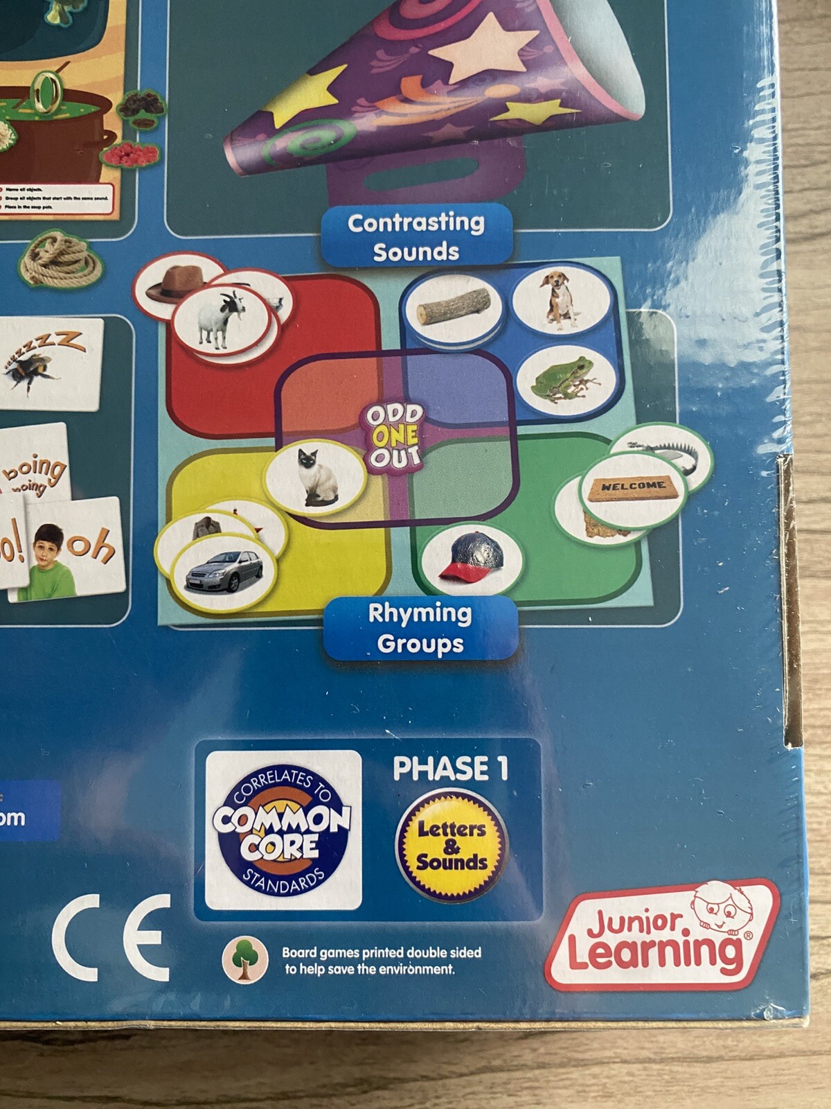 Junior Learning 6Phonemic Awareness Games Sounds Rhyming Alliteration Sealed New