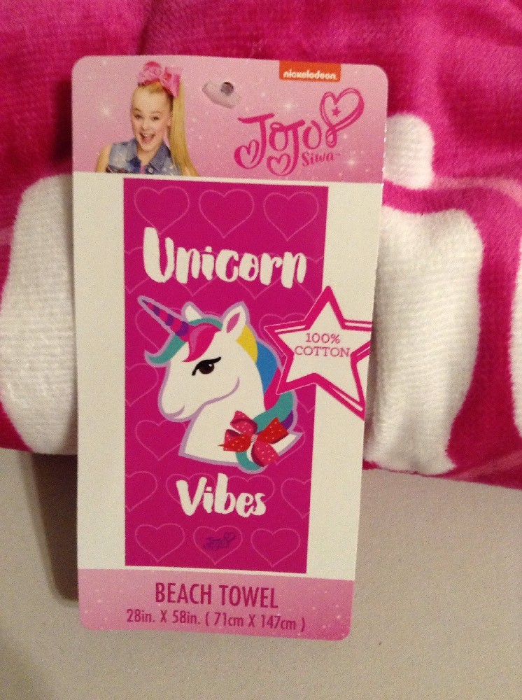 Unicorn Cotton Beach Towel (28X58)