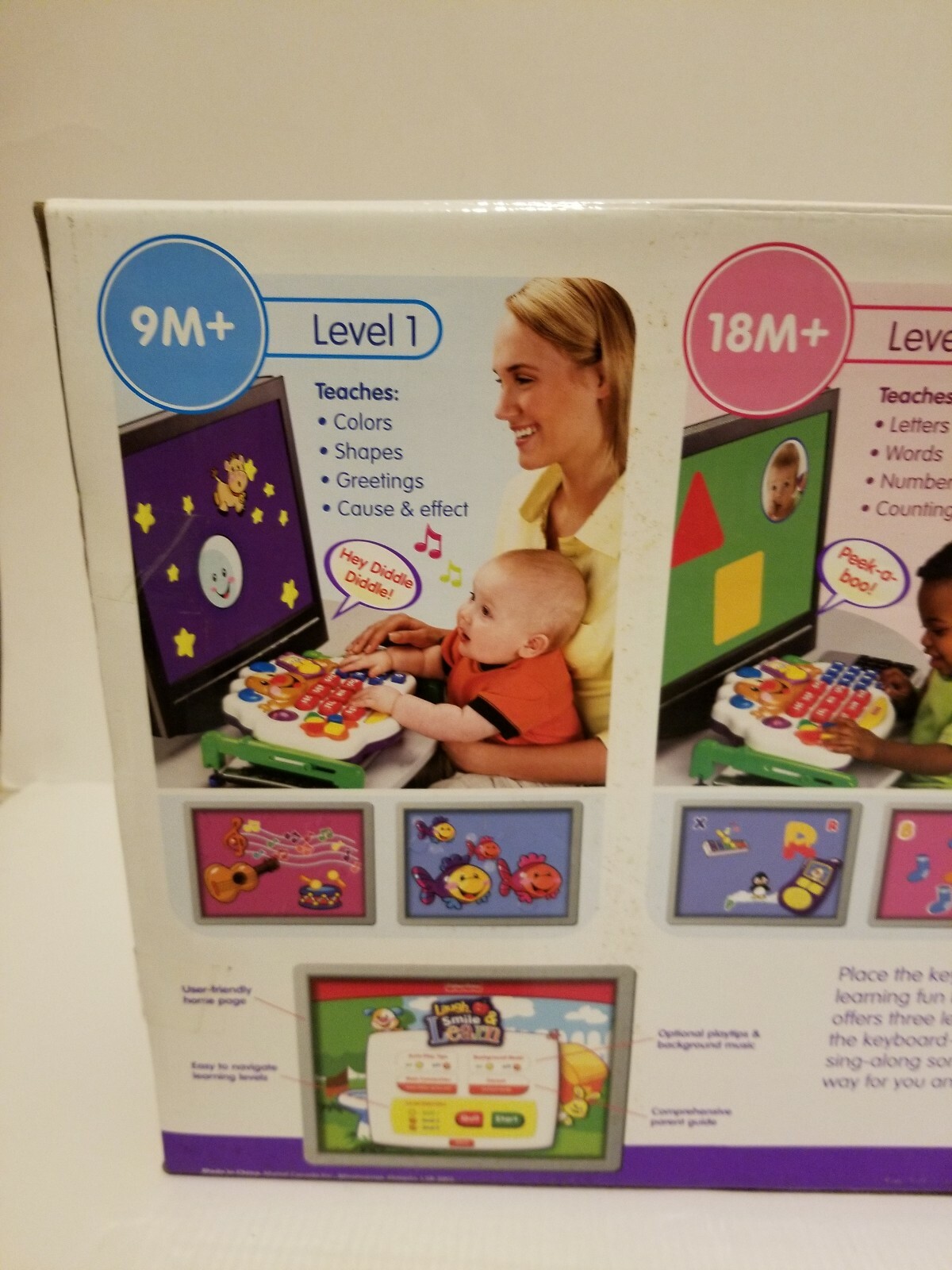 Fisher Price Computer Learning System 9- 36 Months New ABC Laugh Smile Learn
