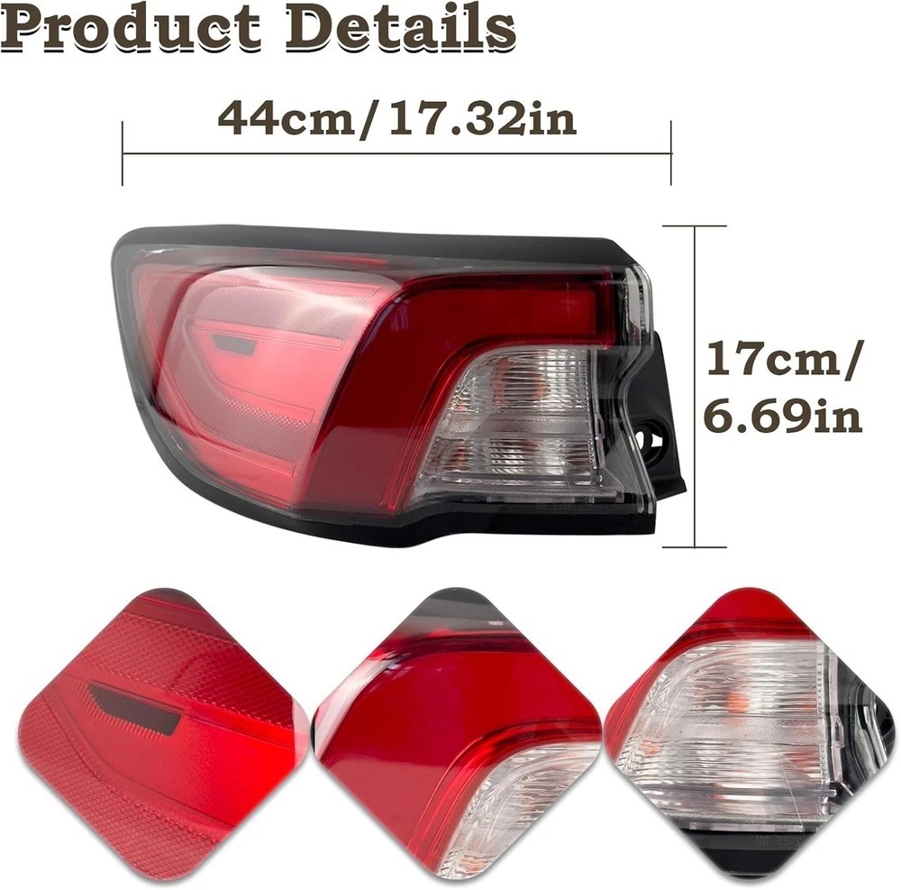 20-22 Ford Escape LED Tail Light Outer Left Driver Side LJ6Z13405E FO2804128