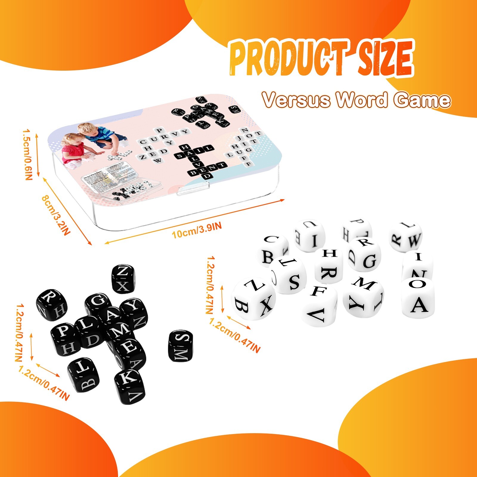 Alphabet Dice Game , Battle Game Word Dice,Game English Letter Dice.