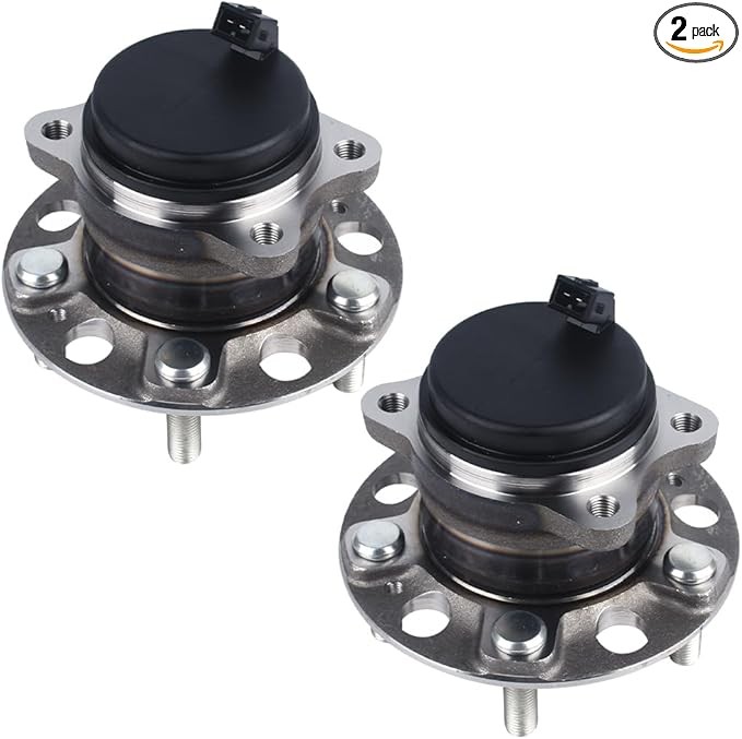 Autoround Pair 512553 Rear Wheel Bearing and Hub Assembly Compatible with