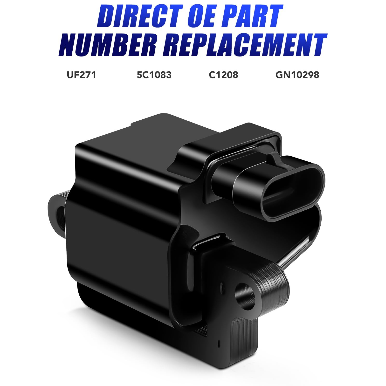 Set Of 8 Square Ignition Coils Chevy Silverado UF271 4.8 5.3