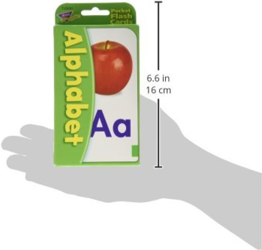 Trend Enterprises: Alphabet Pocket Flash Cards, Great for Skill Building and Hom