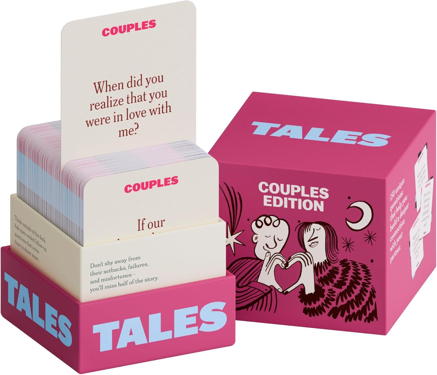 Conversation Starter Cards – Couples/Family/Life Story Edition – 150 Cards