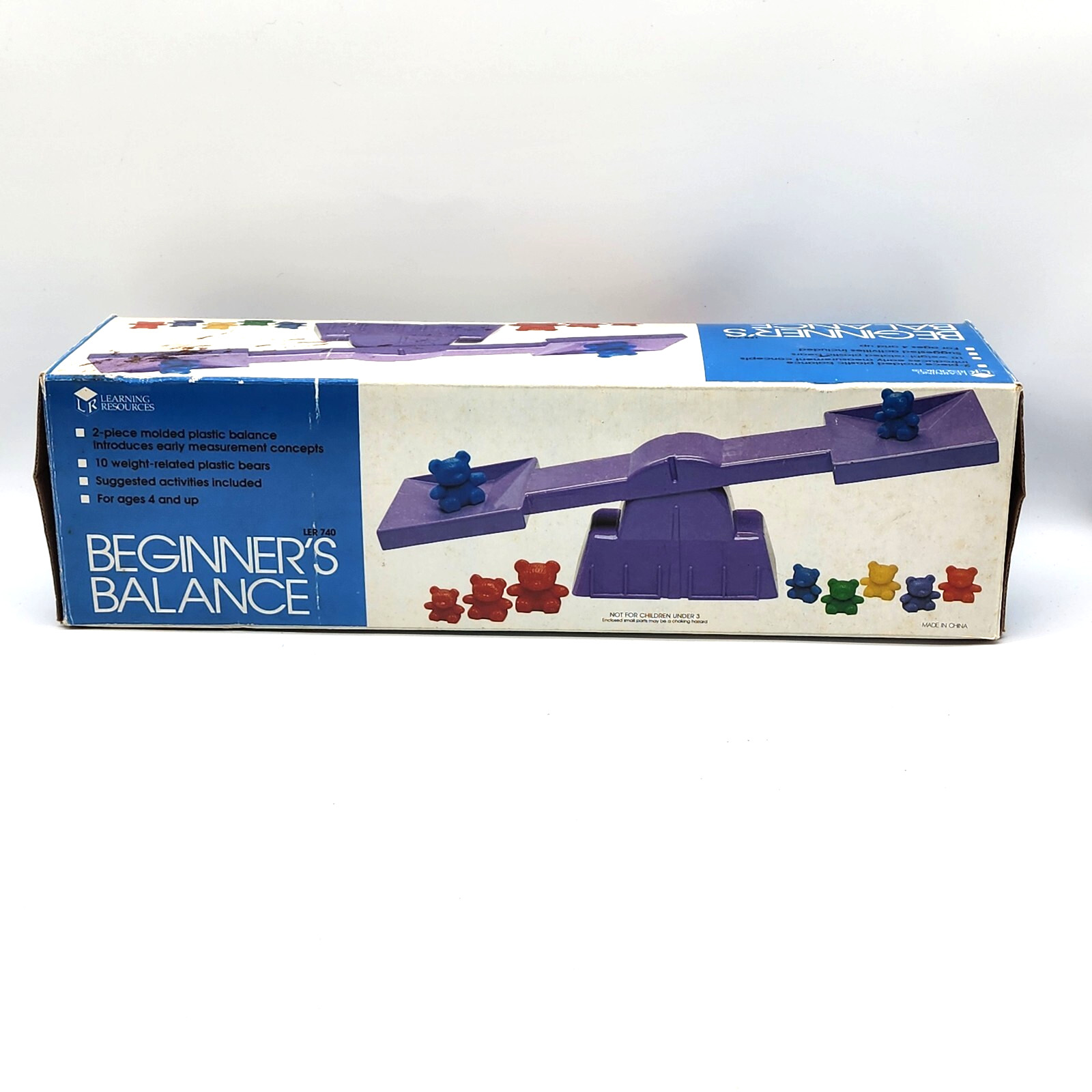 Learning Resources Preschool Classroom Beginner’s Balance Scale With Bears