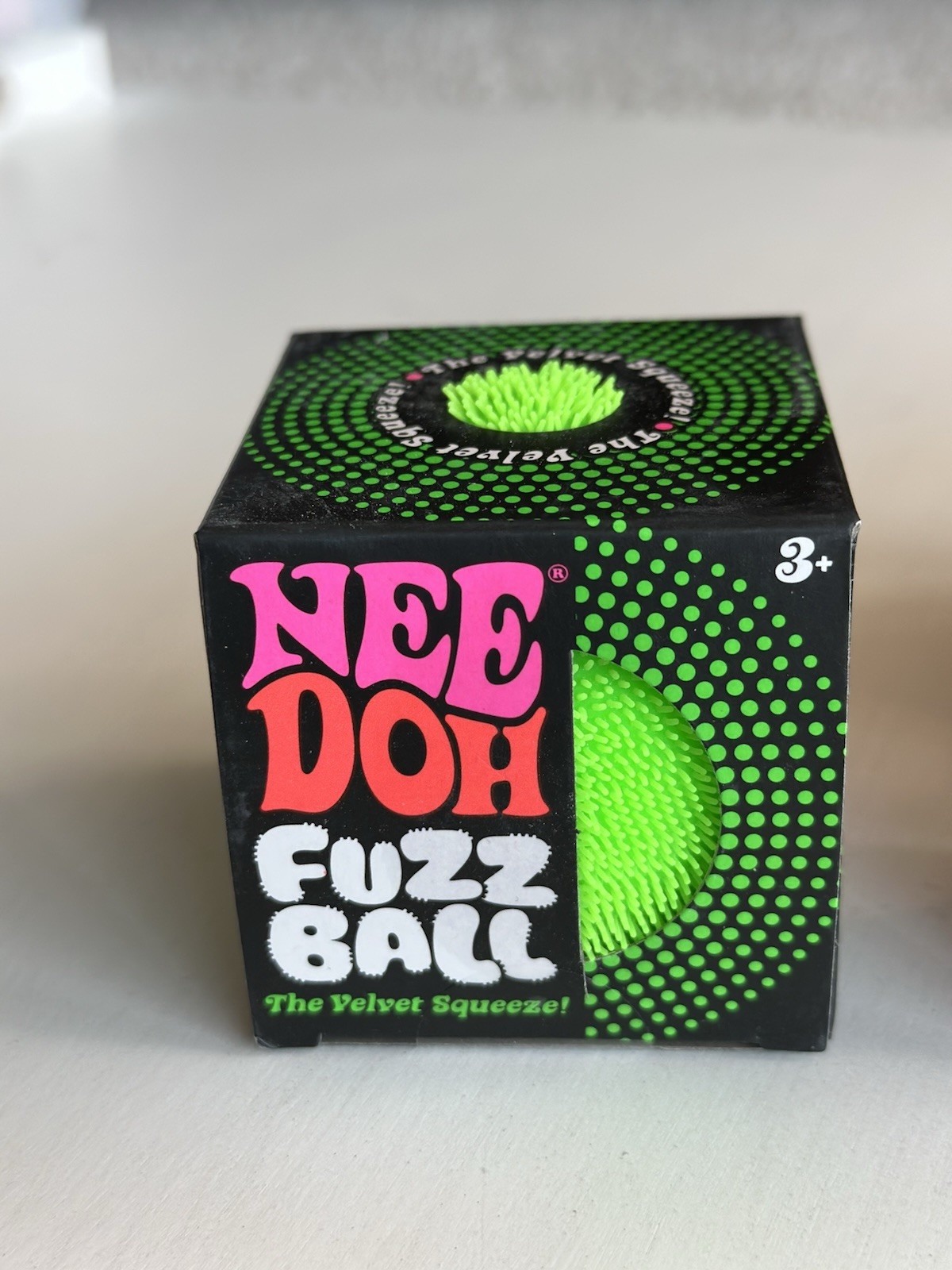 Rare NeeDoh Squishy Lot of 4 Authentic Color Change Fuzz Ball Nice Cube Splat