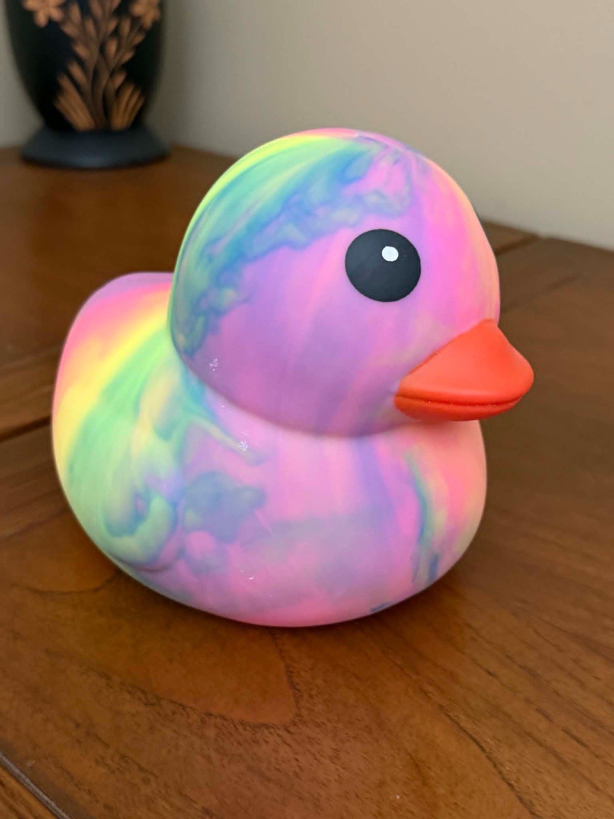 Sunny Days Sqeeezy / Sqeezy Jumbo Tie Dye Duck Squishy – Pick Your Exact One!