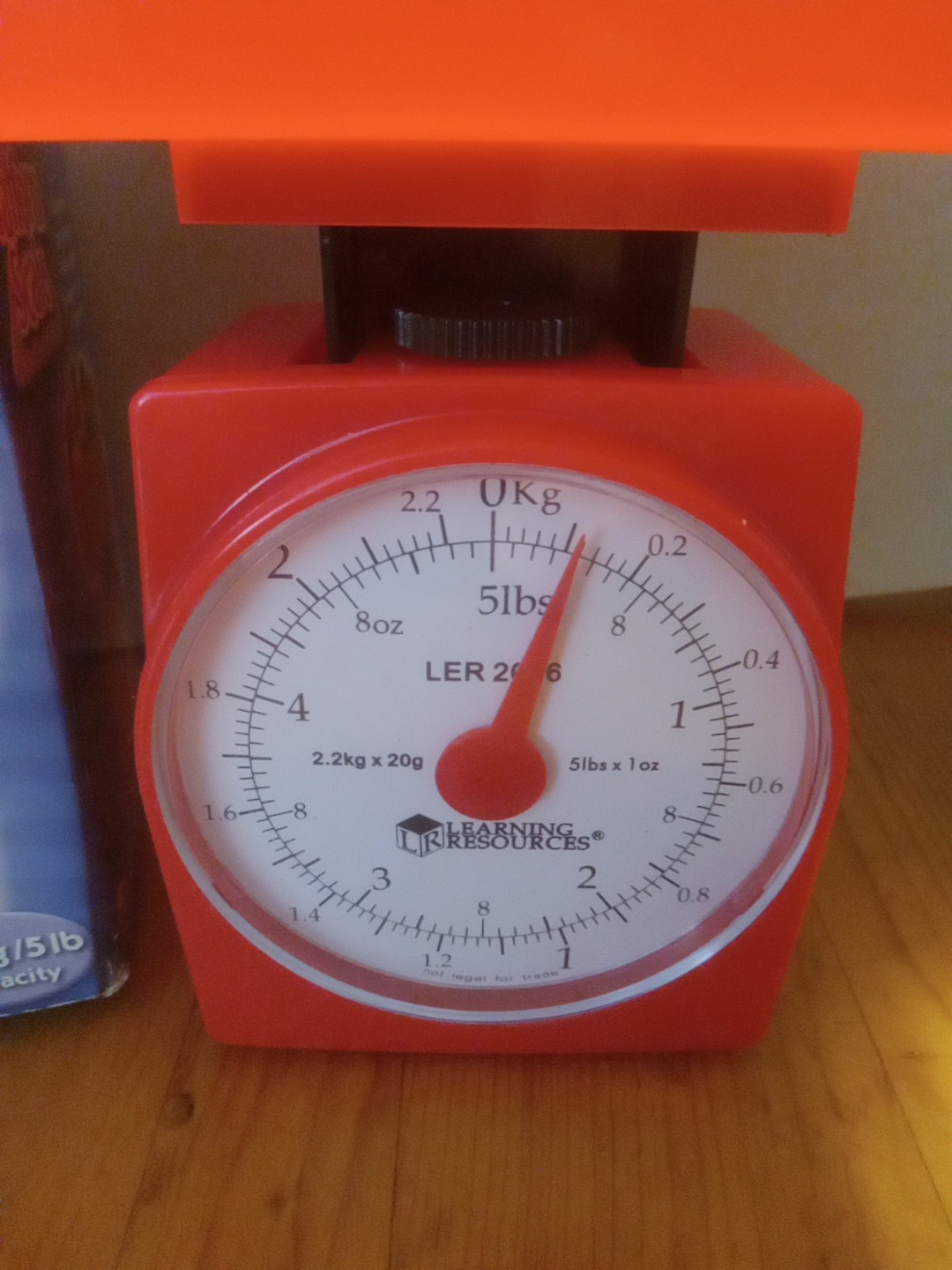 Learning Resources Platform Scale 2.2kg to 5lbs LER2066