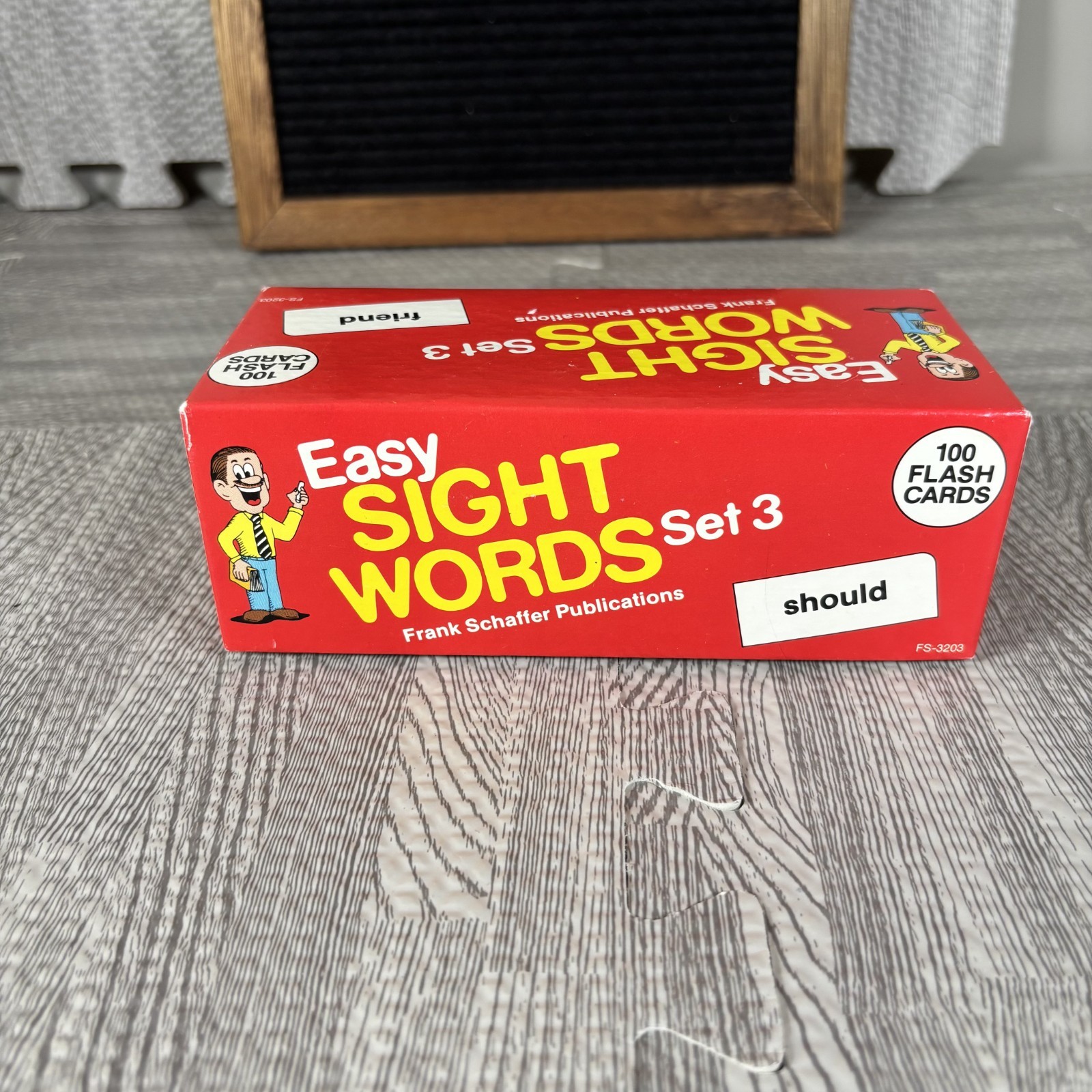 Easy Sight Words Set 3 Flash Cards 100 Card Learning Set Complete