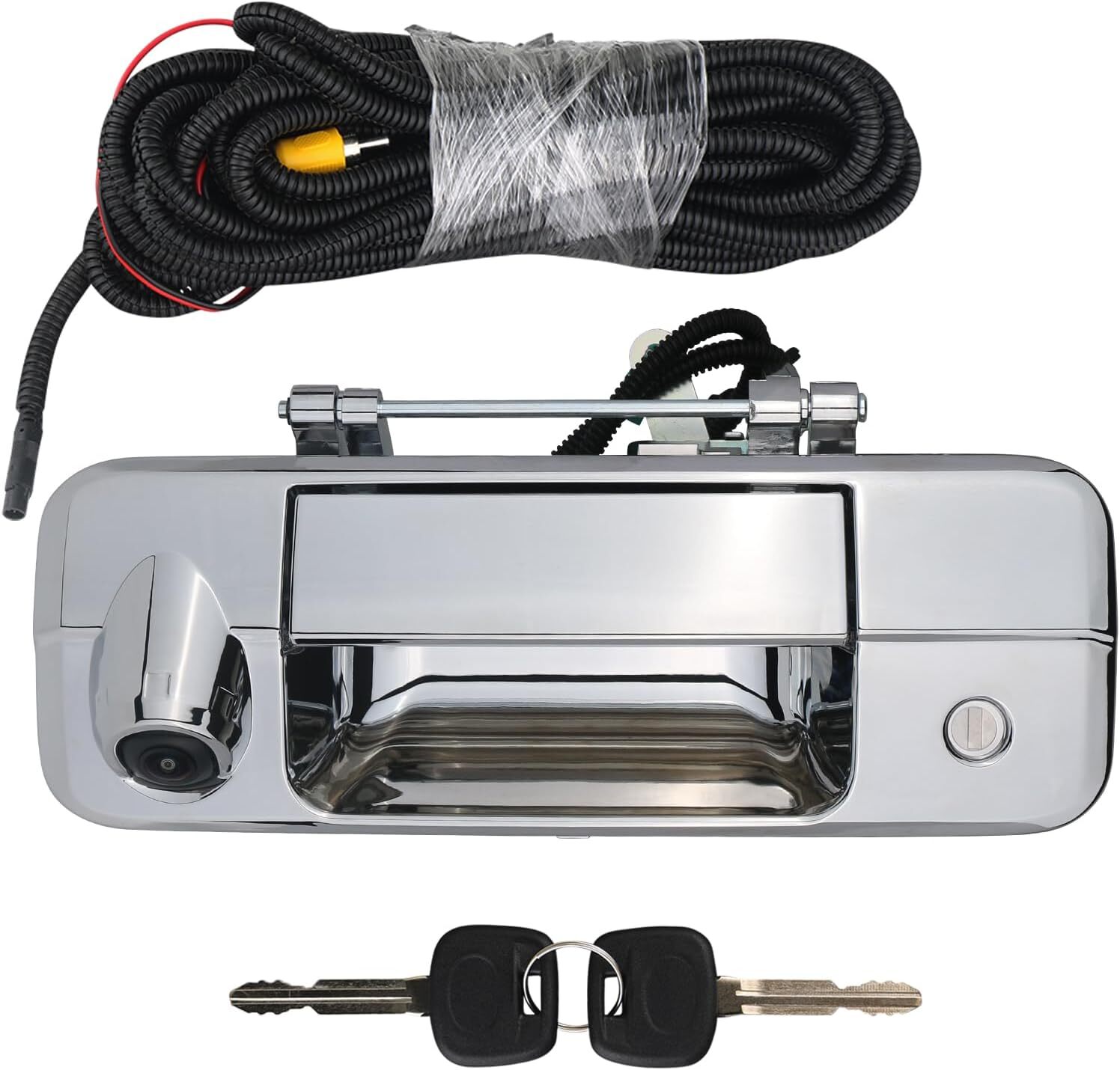 Backup Camera Tailgate Handle Rear View Camera Liftgate Latch Handle with Key