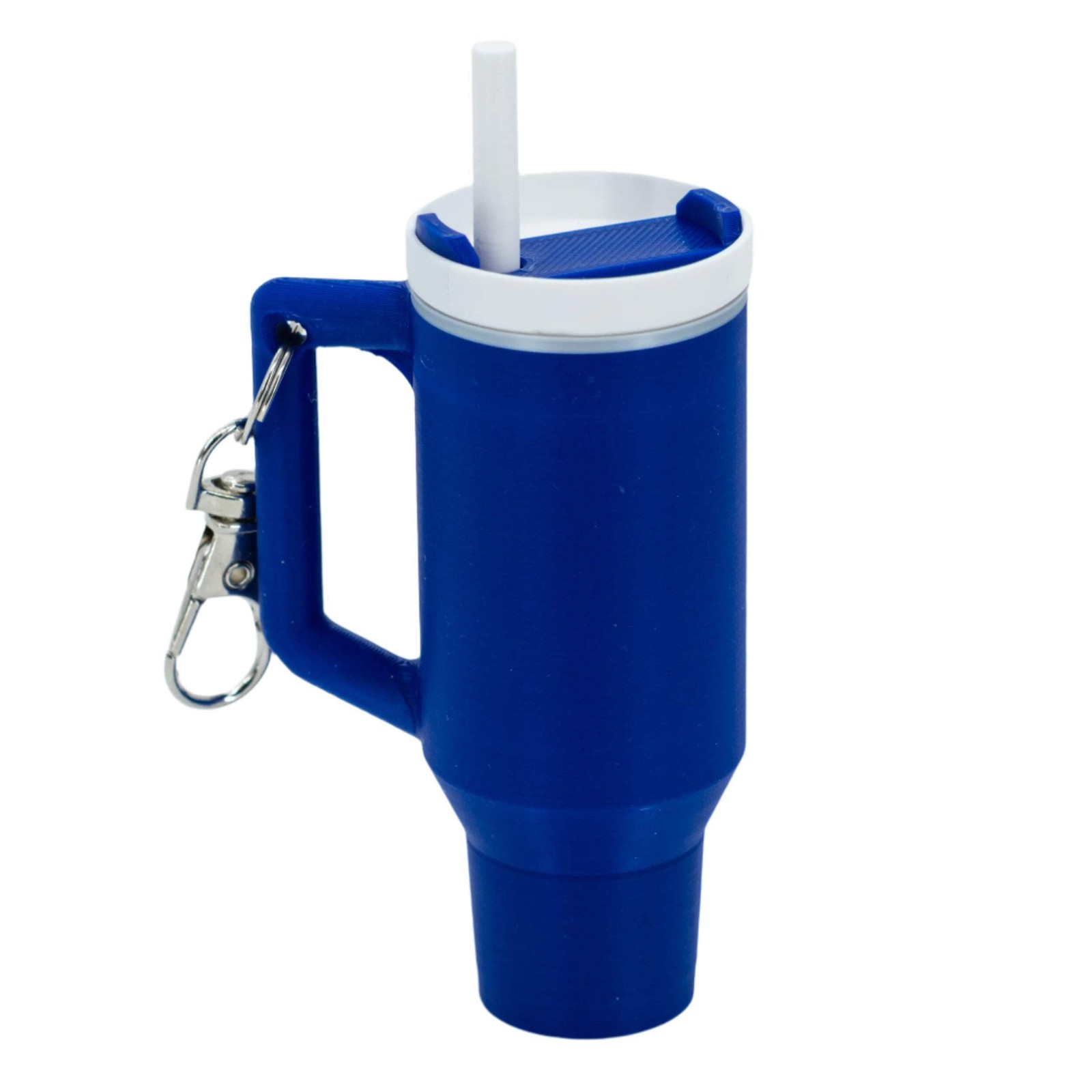 3D Printed Mini Tumbler Cup Key Chain & Chapstick Pouch | Multiple Colors | Blac
