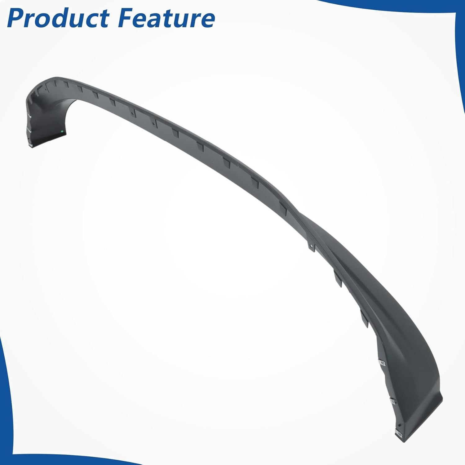 15-20 GMC Yukon Denali/SLT/XL Front Lower Bumper Deflector Valance Black