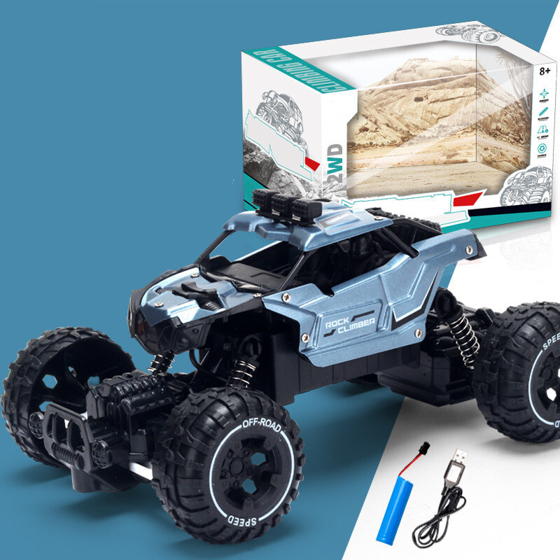 Remote Control Off-road Vehicle 2.4G Light Climbing Car Children’s Toys