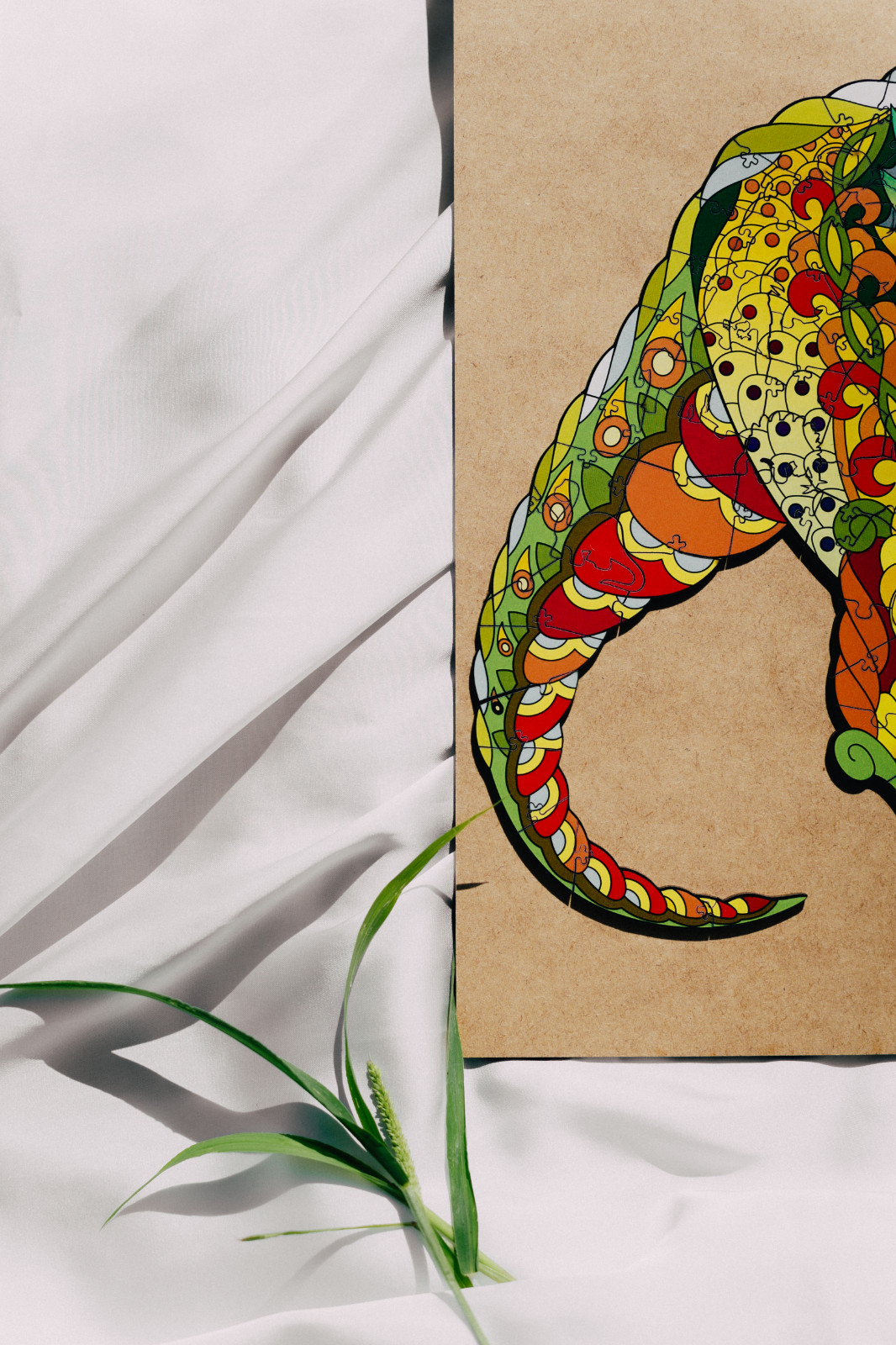 Animal wooden puzzle Tyrannosaurus Rex- gift ecofriendly puzzle medium and large