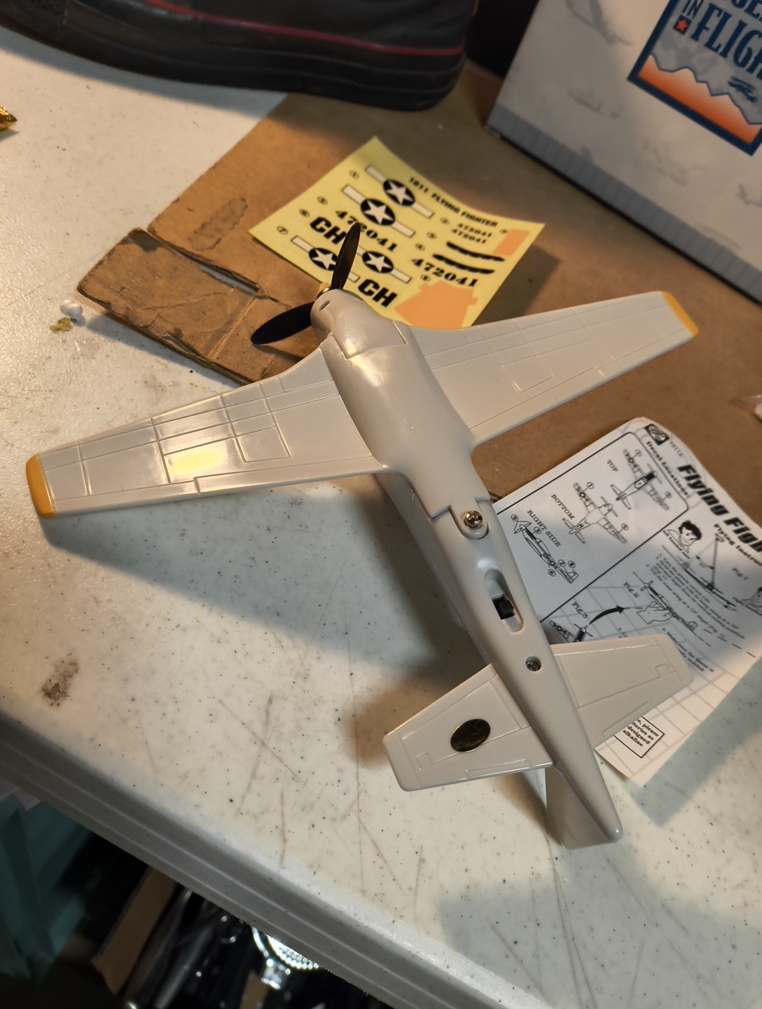 Ok Toys Flying Fighter Airplane Hanging