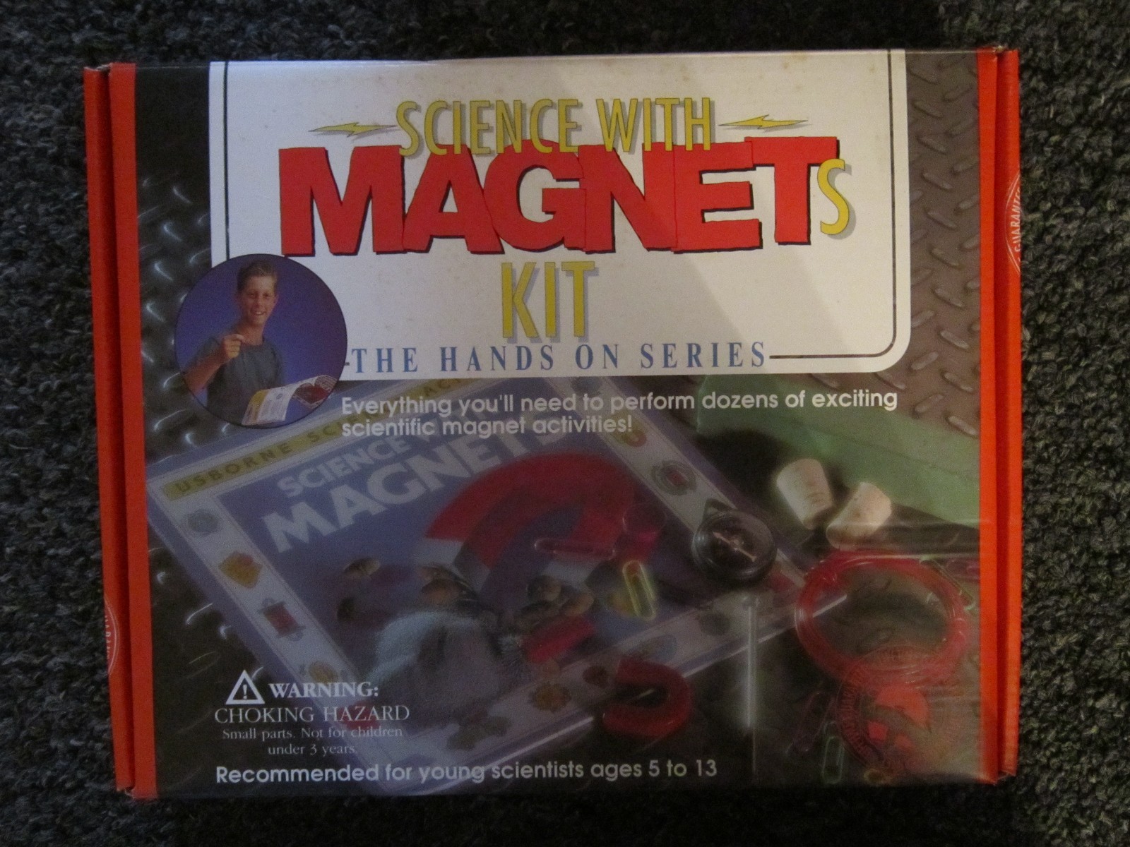 1993 SCIENCE WITH MAGNETS KIT THE HANDS ON SERIES UNUSED