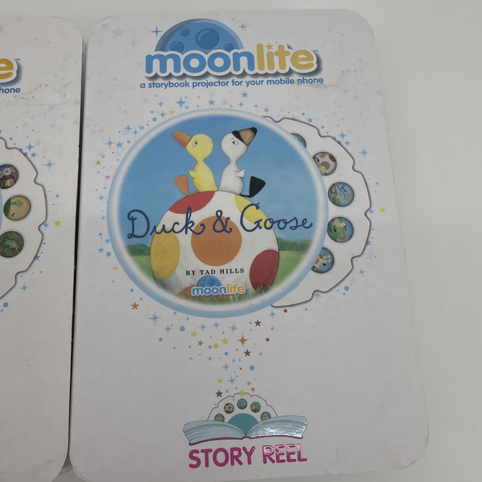 Moonlite Set Of 3 Story Reels For Mobile Storybook Projector Ages 3-7