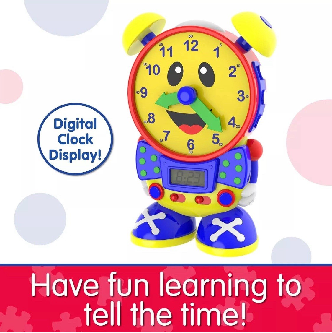 New – The Learning Journey Electronic Learning – Telly the Teaching Time Clock
