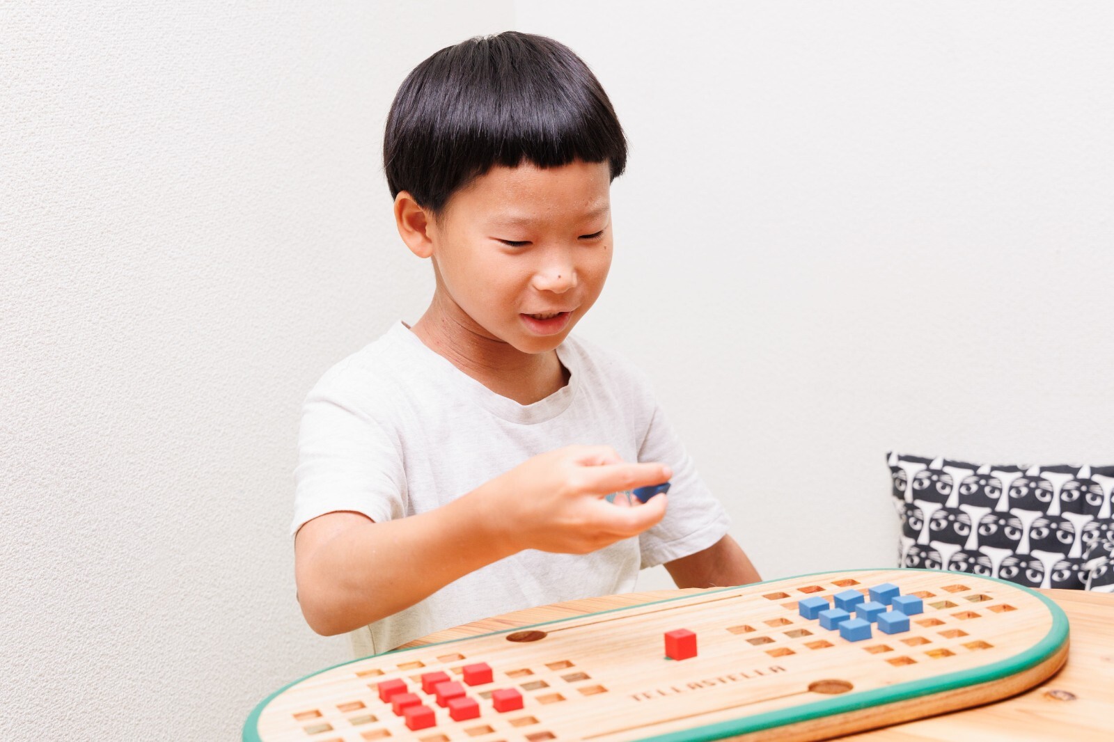 Eye＆Brain Training Board Japanese Handmade Wood Toy Binocular vision Stretch