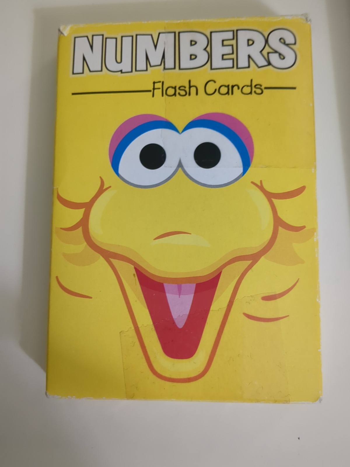 Lot Of 3 Vintage Educational Flashcards Sesame St Numbers Colors Shapes Alphabet