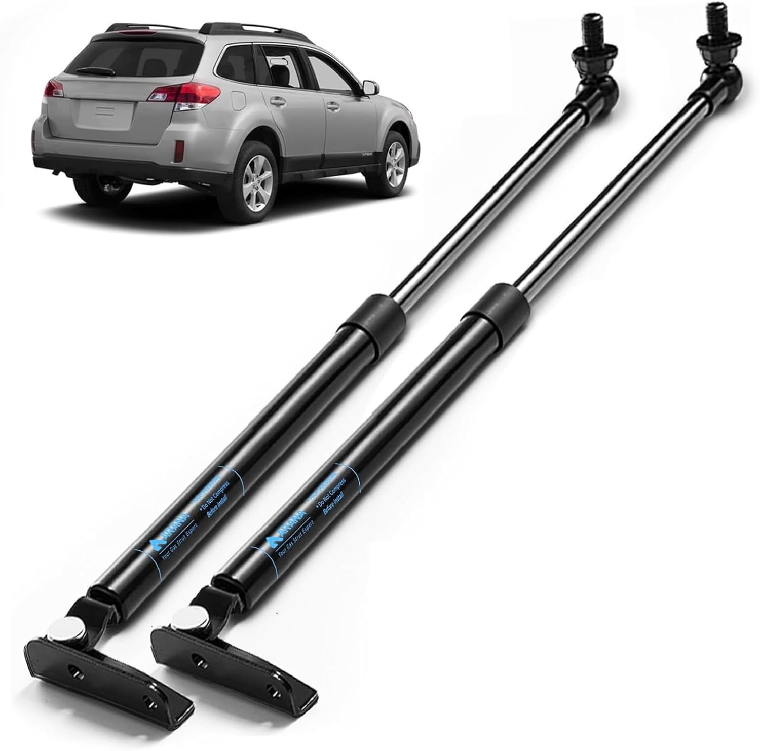 Durable Carbon Steel Rear Hatch Lift Support Struts for Subaru Legacy & Outback