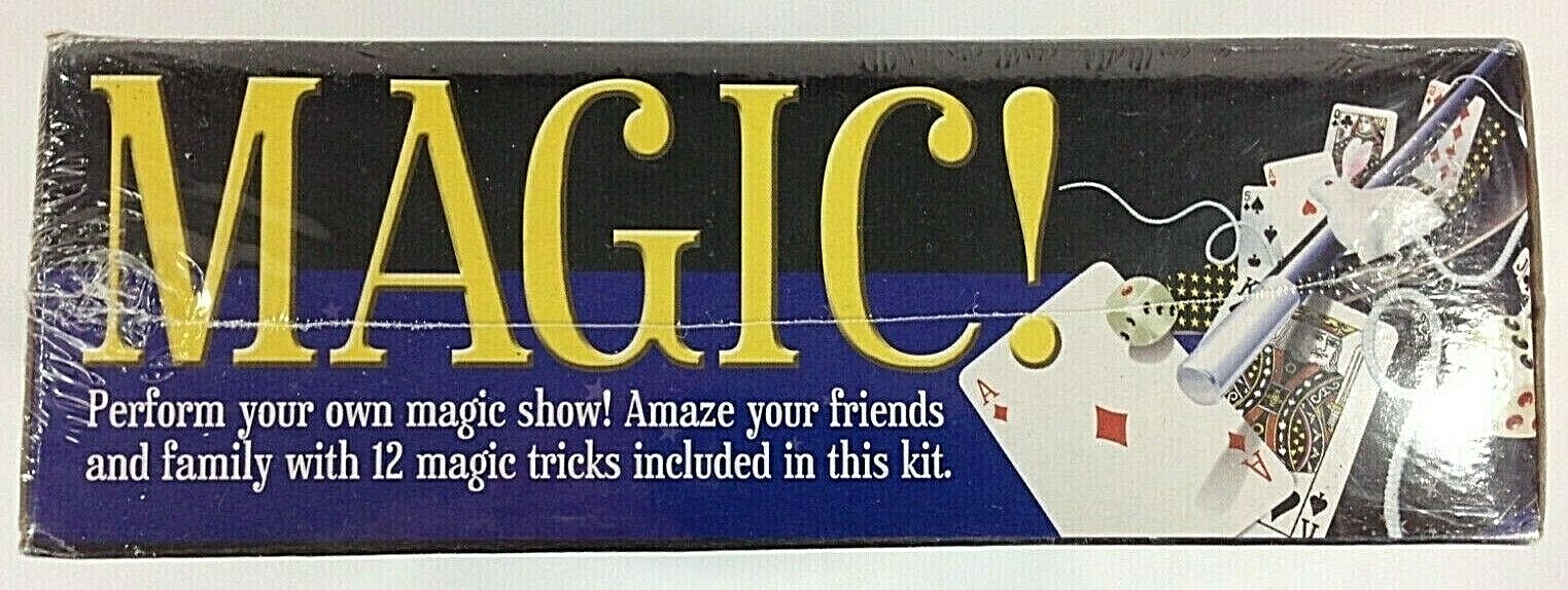 Kidz Labs Perform Your Own Fun Magic Show Kit – Kids, Family, Gift – New in Box