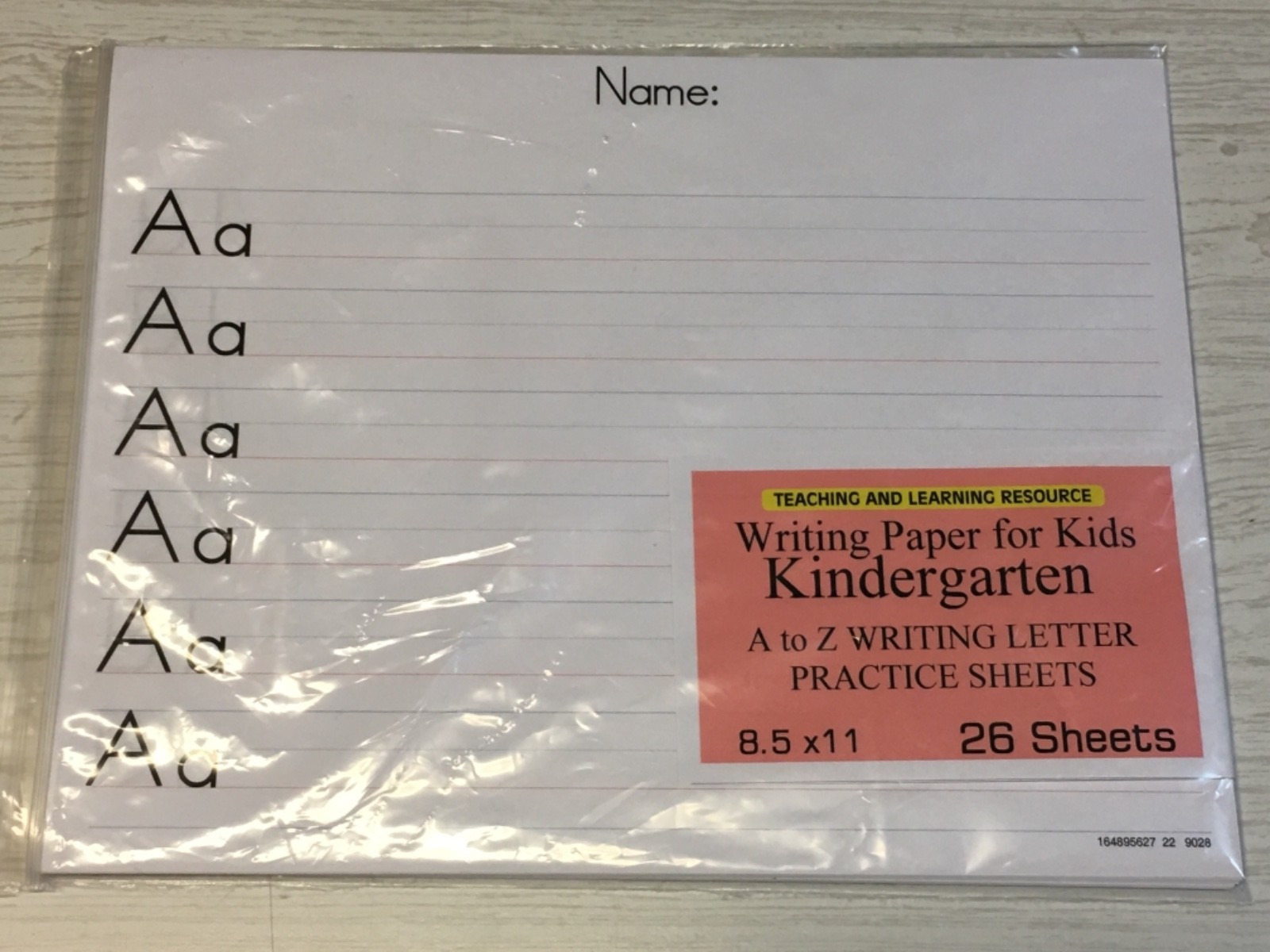 Writing Paper for Kids – Kindergarten A to Z WRITING LETTER practice sheets