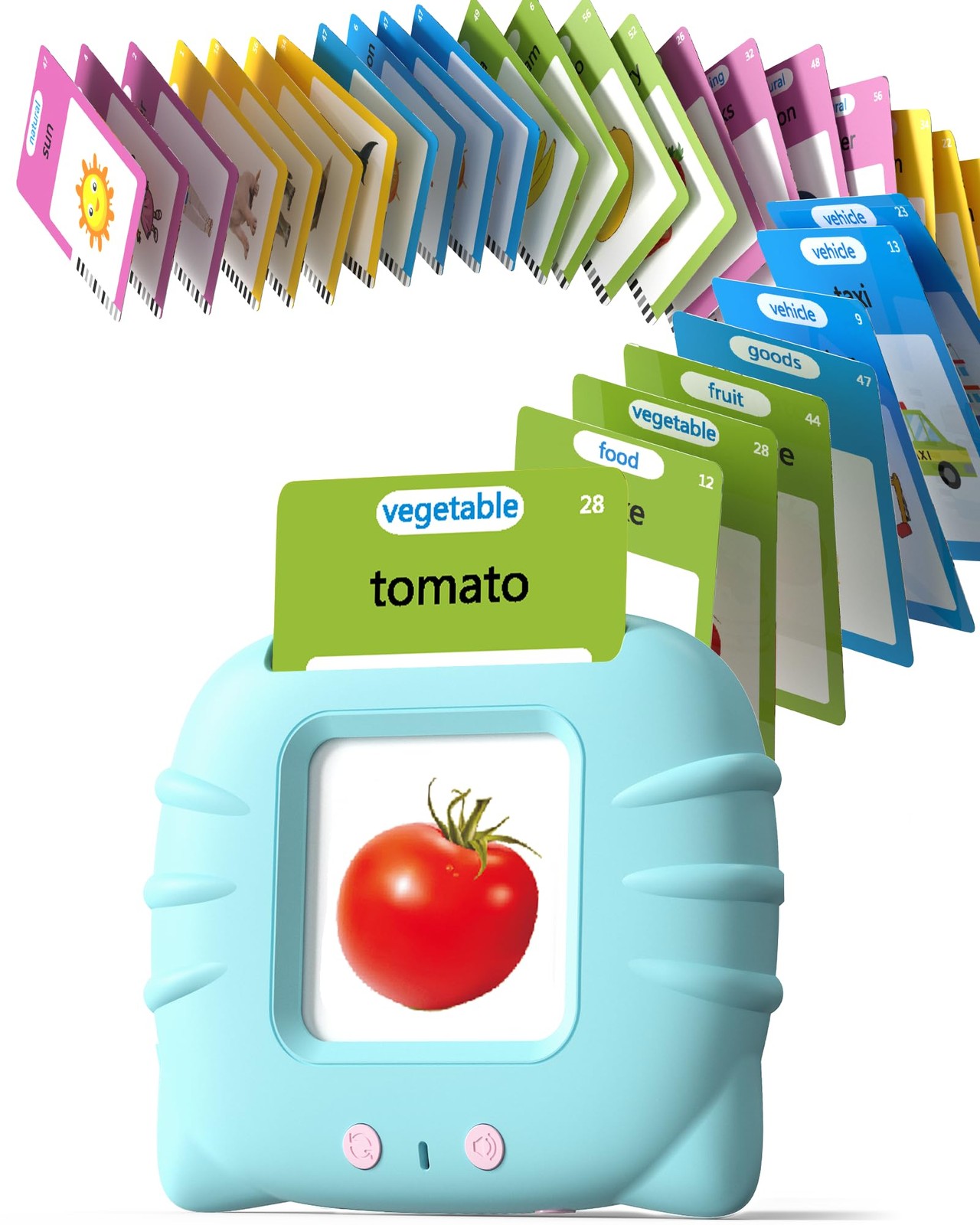 Airbition Talking Flash Cards for Toddlers 1 2 3 4 Year Olds, Montessori Languag
