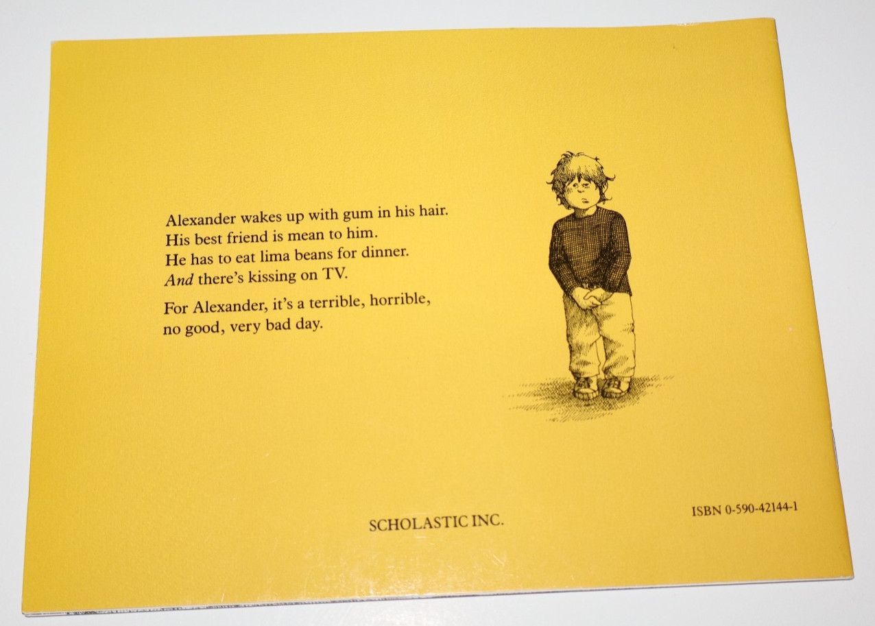 Alexander Horrible Terrible No Good Very Bad Day Felt Storytelling Kit Book Set