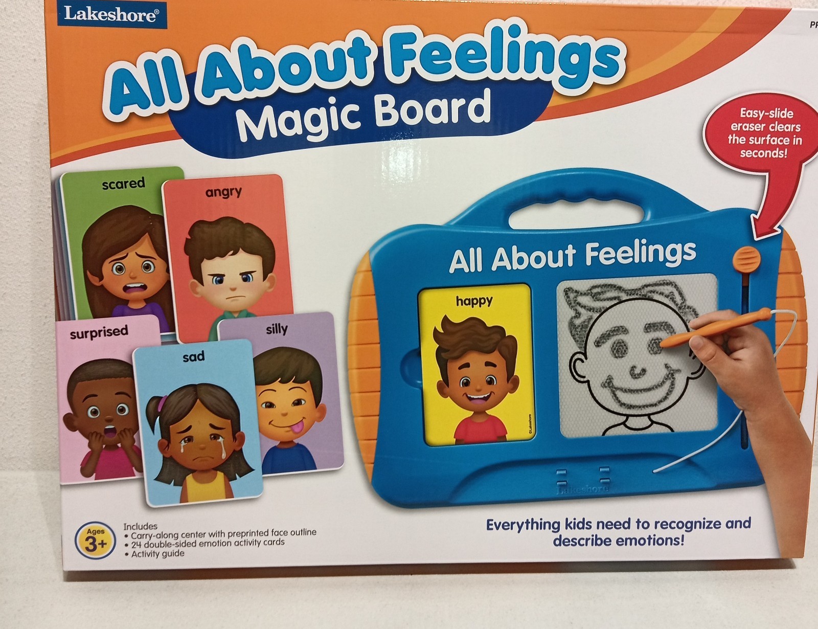 Lakeshore trace and write all about feelings