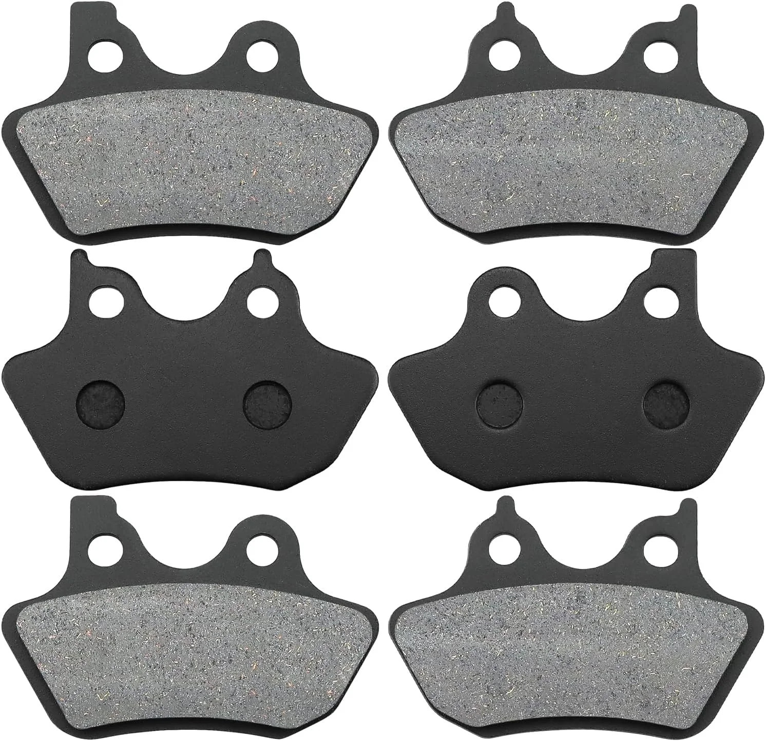 Front and Rear Brake Pads for Harley Davidson 2000-2007 Dyna Electra Glide Ultra