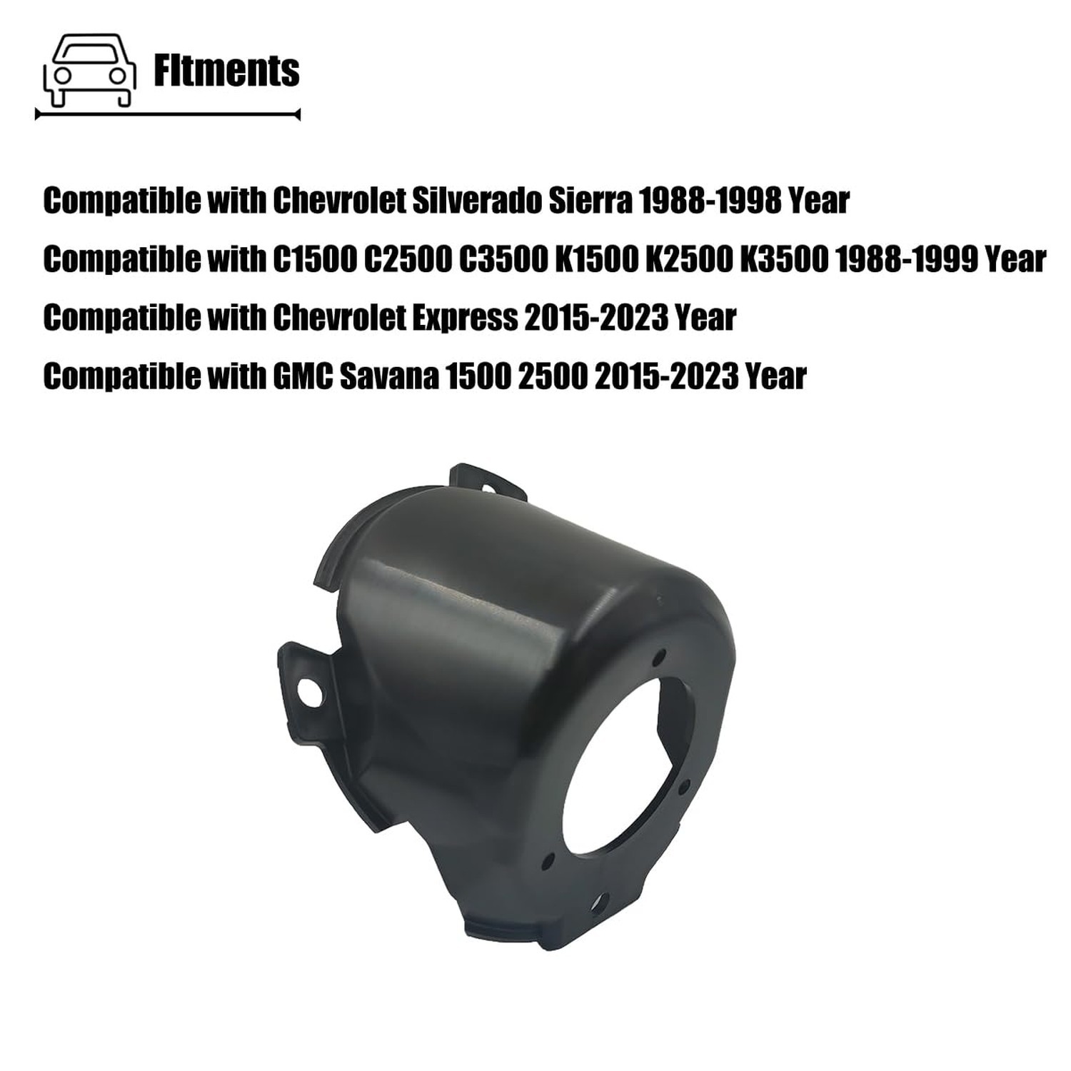 Fuel Filler Neck Housing Compatible with Chevy GMC Models | Fit for Chevy Sil…