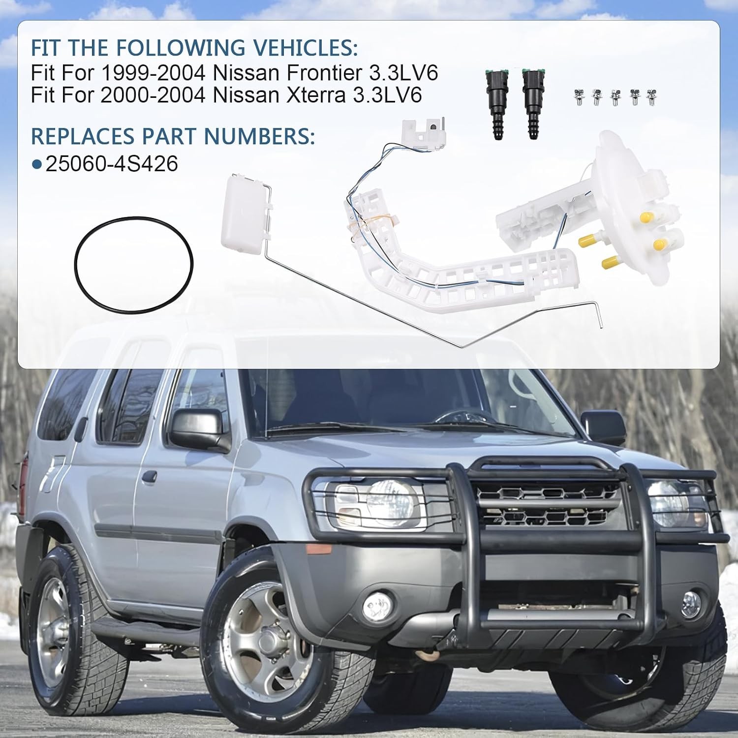 Fuel Level Sending Unit for Nissan Frontier Xterra 1999-2004 Replacement