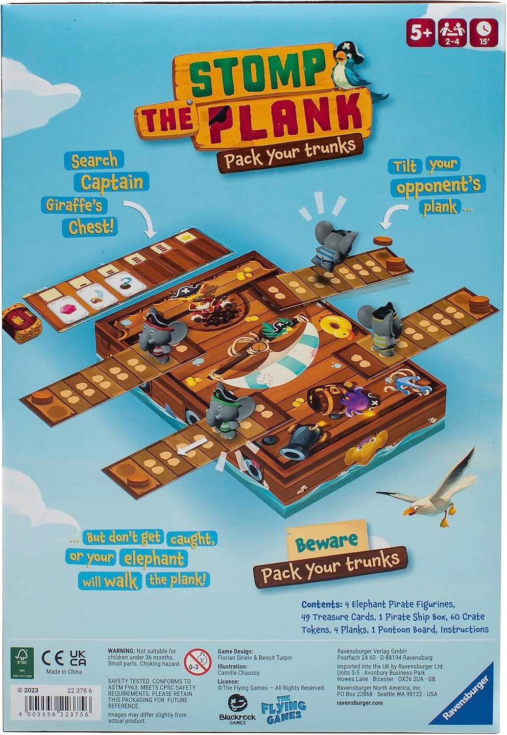 Stomp the Plank – Suspenseful Pirate Brain Game | Engaging Activity for Kids & A