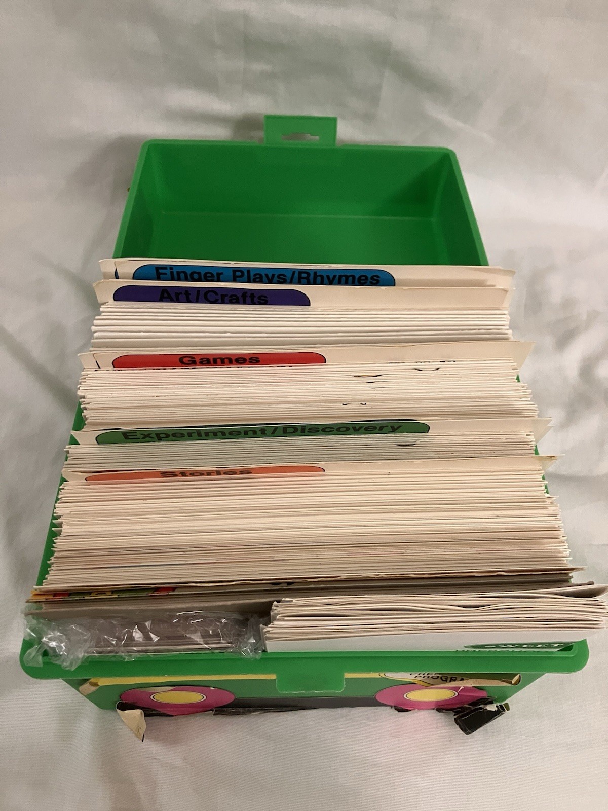 Vintage Sweet Pickles Preschool Program Learning With Green Bus Case