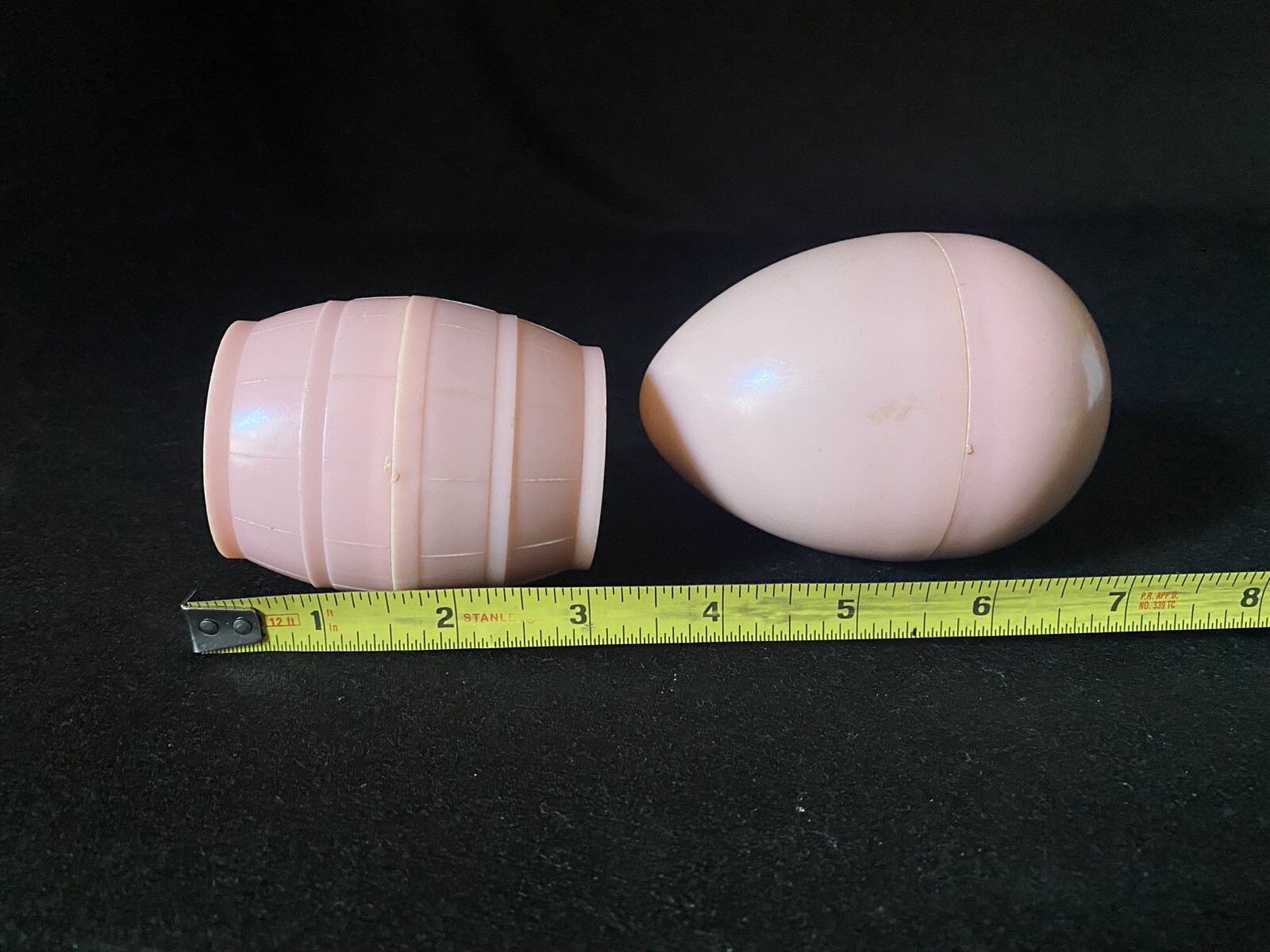 Vtg Hen in the Hatch & Kitty in the Kegs Childs Guidence Plastic Nesting Toy USA