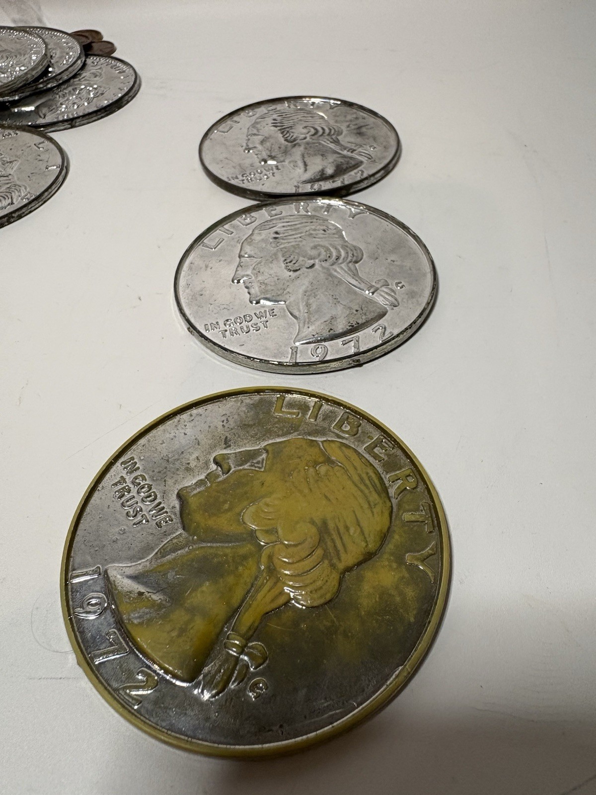 3″ Plastic Play Money Lot Of 19 Hong Kong Kennedy Lincoln Buffalo Roosevelt