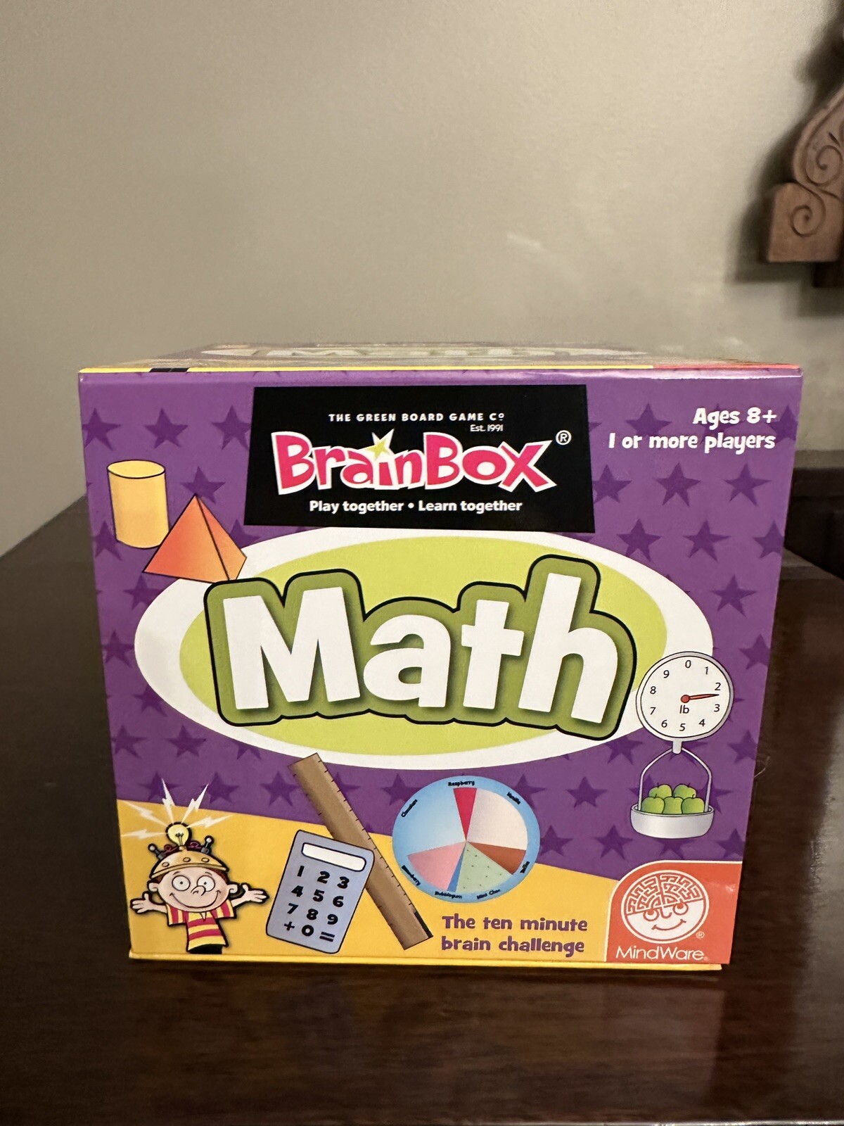 **COMPLETE** MindWare Brain Box “Math” Educational Card Game