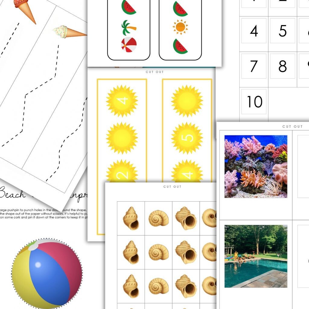 Summer Worksheet Bundle for Kids | Fun Printable Activities