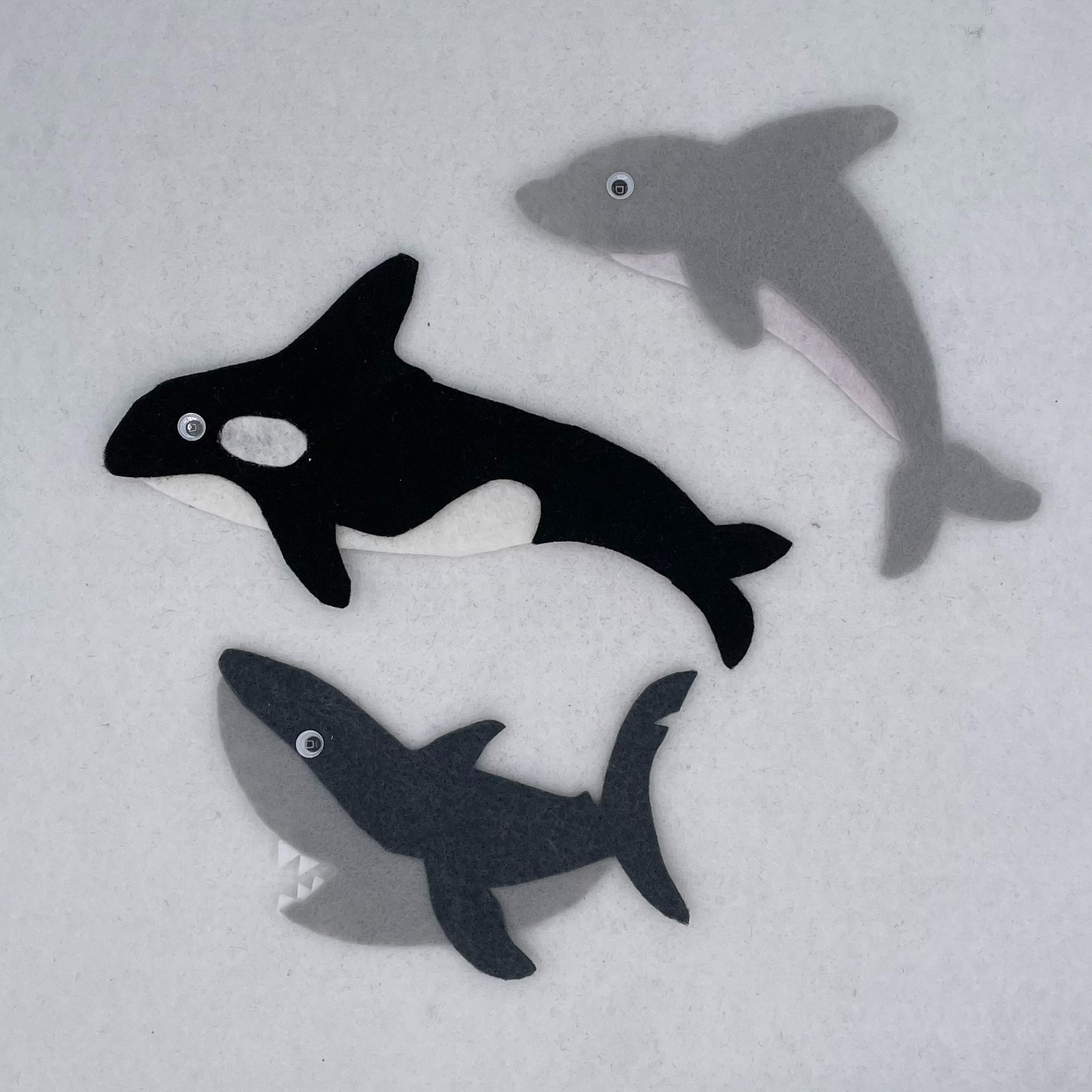 Under the Sea, Ocean Life, Sample Set for Felt or Flannel Board Play
