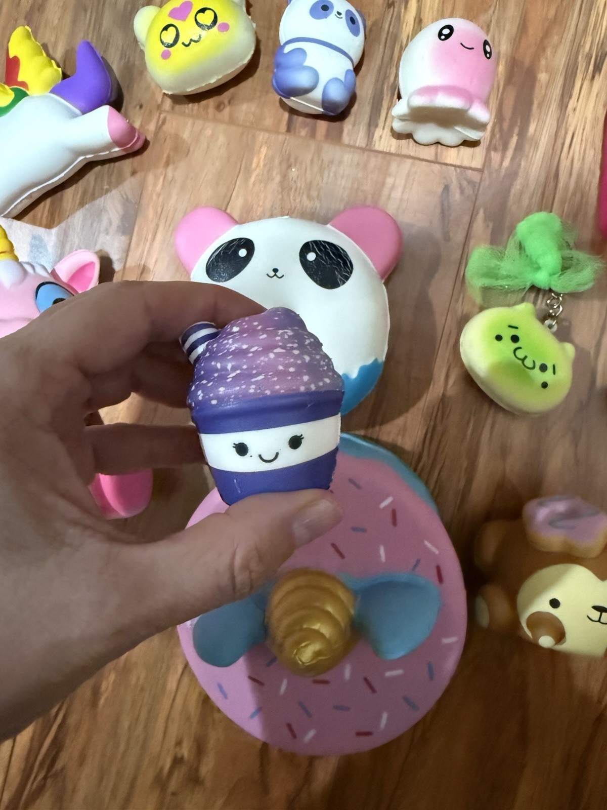 Lot of 12 toys Cake Unicorn Panda