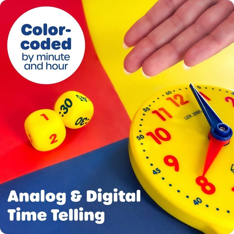 Time Activity Set, Teaching Time Activity, Kids Learning Clock