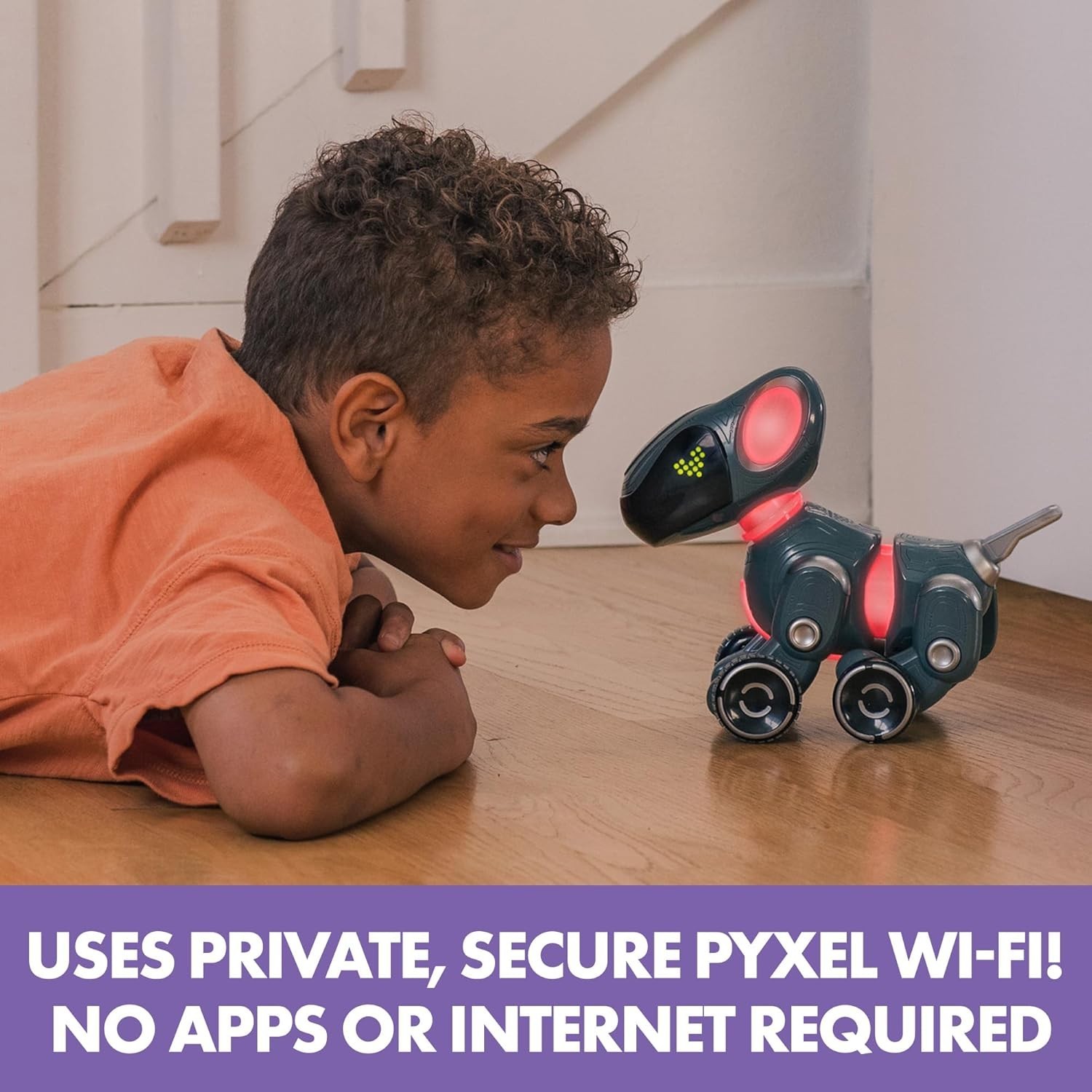 PYXEL Coding Robot Dog – STEM Toy for Kids 8+ | Blockly & Python | NEW